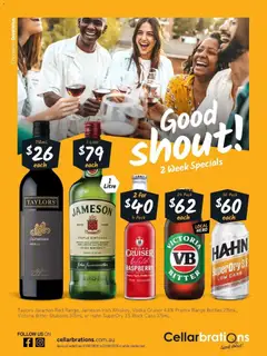 Preview of Cellarbrations - Good Shout! 10/08 - valid from 10/08/2026