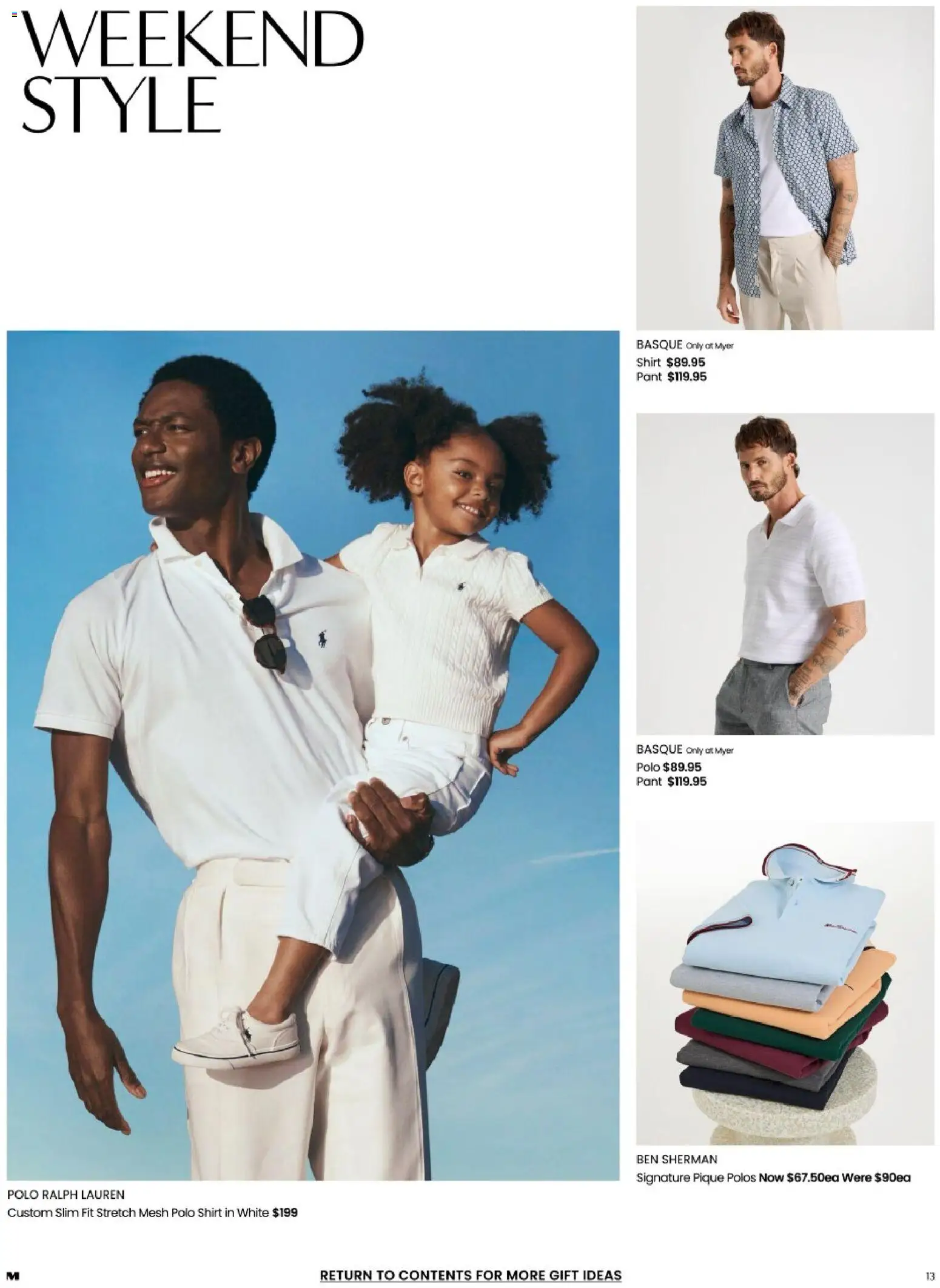 Myer catalogue - valid from 17/08/2026 | Page: 13 | Products: Polos, Shirt