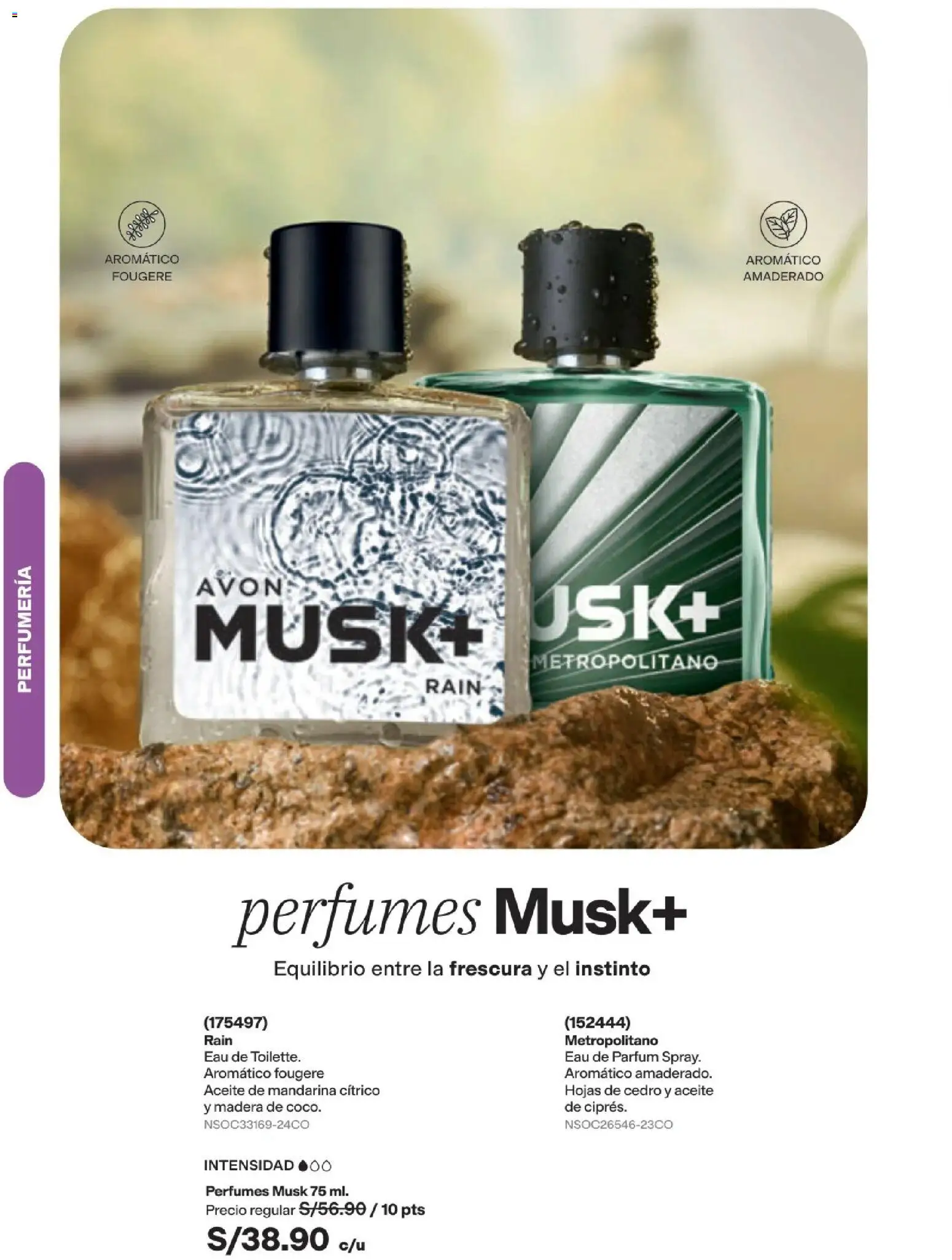 Catálogo Avon válido desde 15/09/2026 | Página: 93 | Productos: Perfumes, Aceite