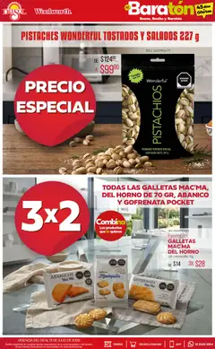 Vista previa de Del Sol y Woolworth catálogo Bueno, Bonito y Baratón, nuevo folleto de la tienda, válido en México a partir del 09/07/2026 | Página: 24 | Productos: Sal, Horno, Mantequilla, Galletas