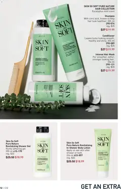 Preview of Skin So Soft Pure Nature Revitalizing Shower Gel, Richly lathering gel. 355 ml from shop Avon valid from 04.06.2026 | Page: 12