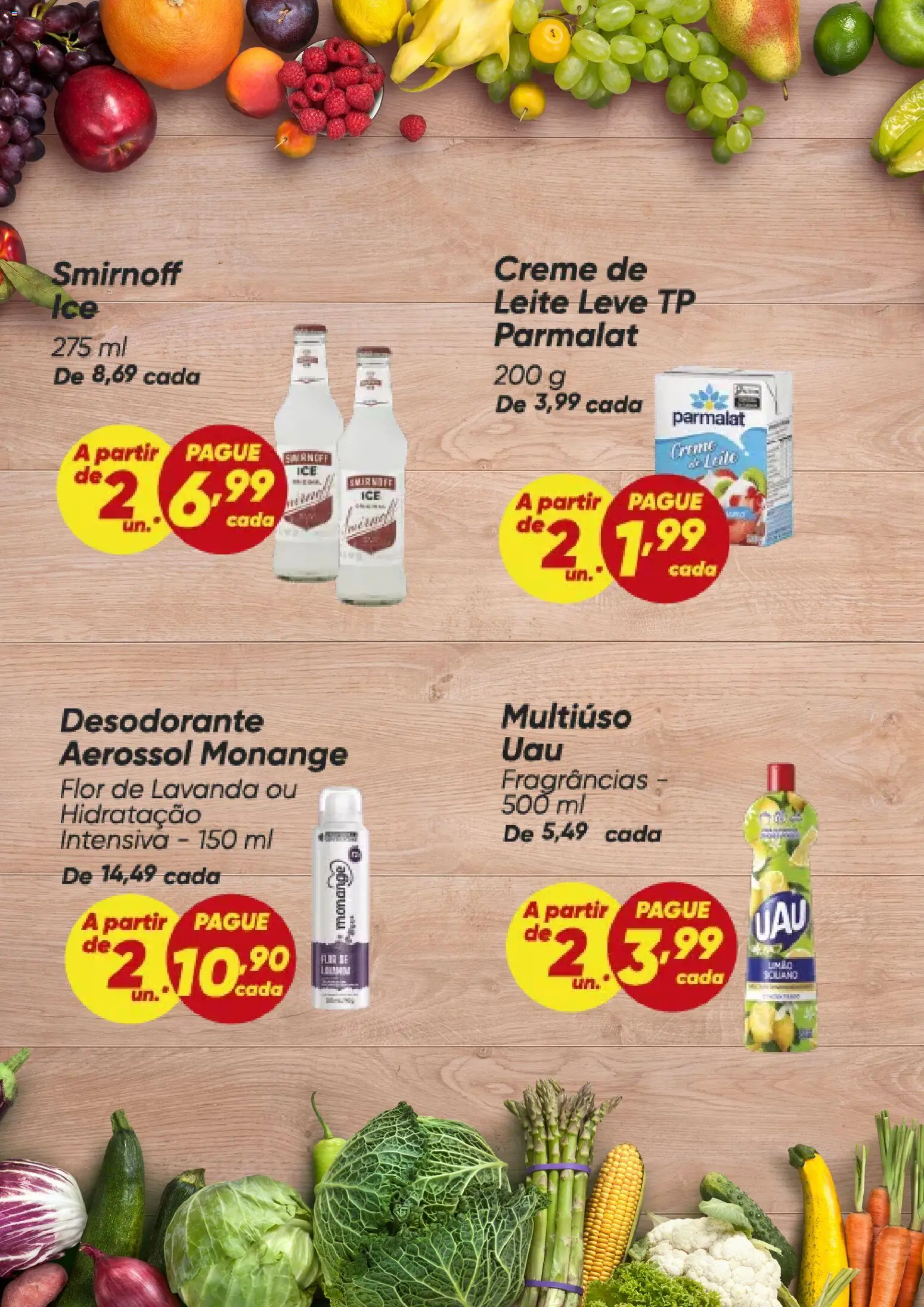 Dia Folheto - válido de 11.06.2026 | Página: 3 | Produtos: Desodorante, Leite, Creme, Creme de leite