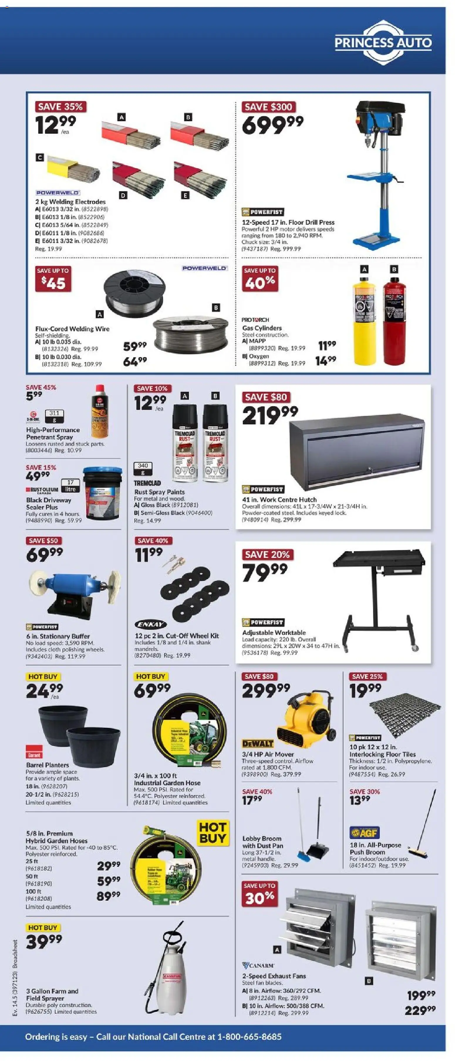 Princess Auto flyer valid from Jul 7, 2026 | Page: 3 | Products: PC, Fan