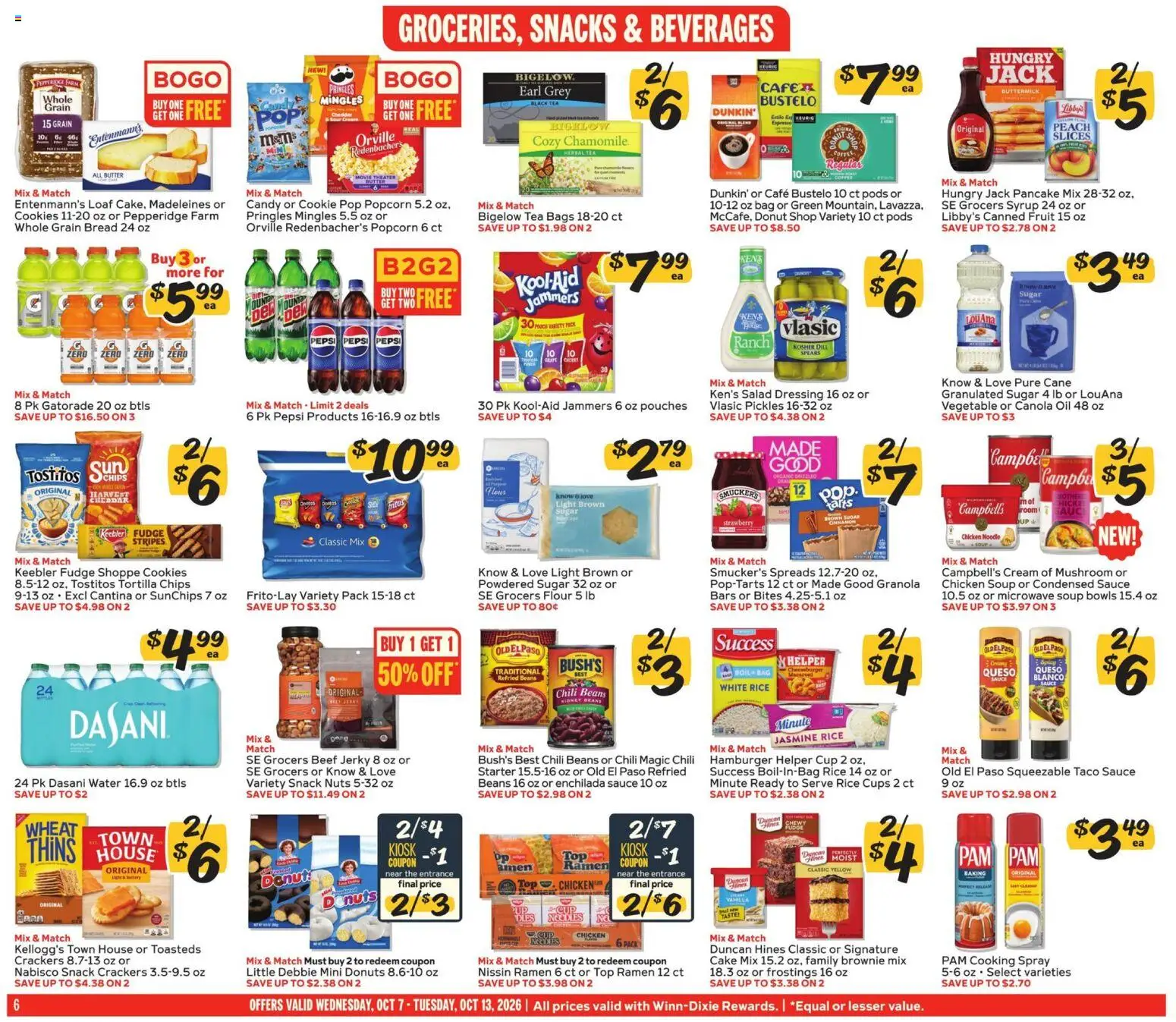 Winn Dixie Weekly Ad - valid from 10/07/2026 | Page: 6