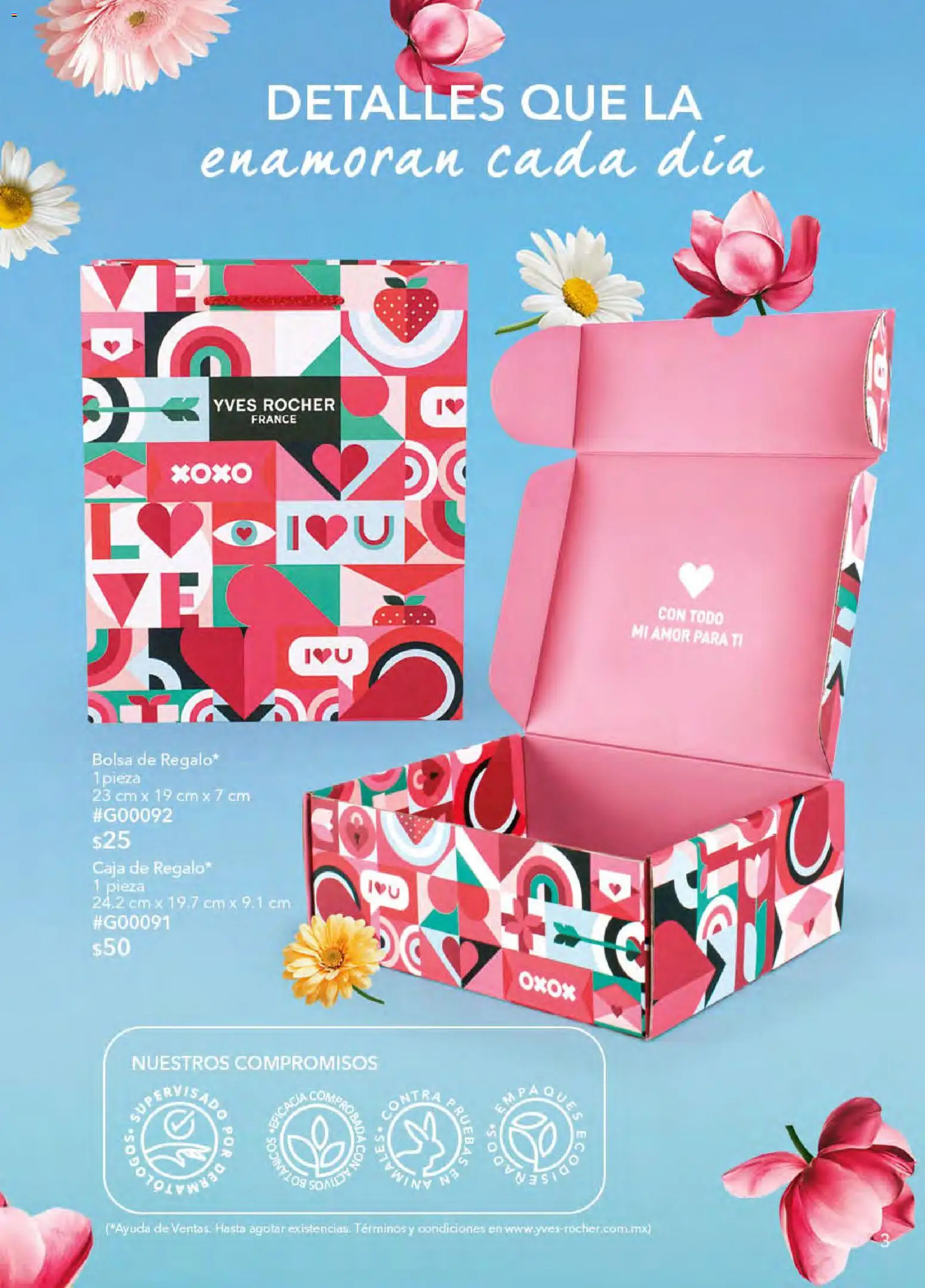 Nuevas ofertas de Yves Rocher válidas en toda la República Mexicana desde el 21.04.2026. ¡Encuentra las mejores ofertas en Yves Rocher campaña 6 2026! | Página: 3 | Productos: Bolsa, Caja