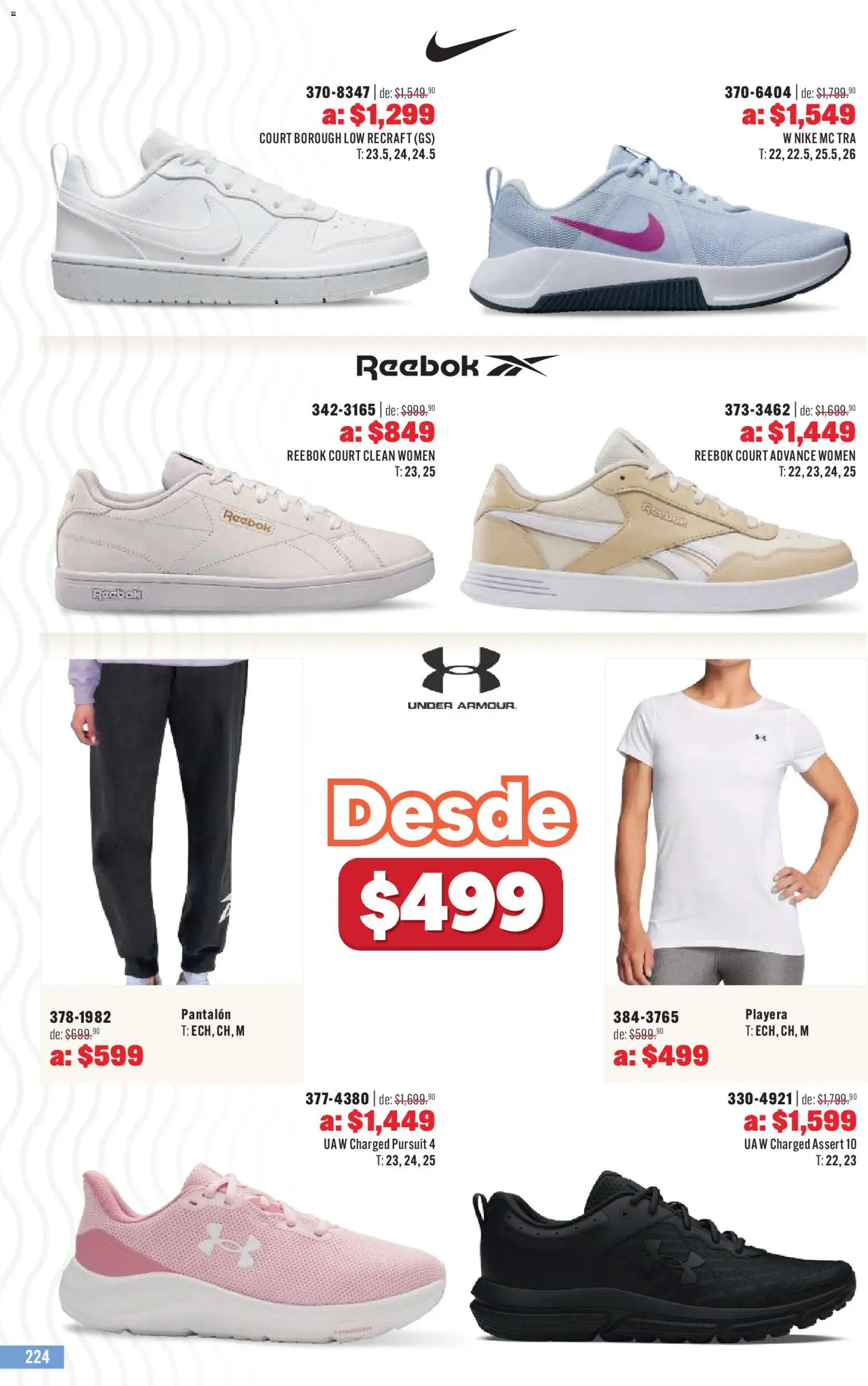 Nuevas ofertas de Andrea válidas en toda la República Mexicana desde el 03.05.2026. ¡Encuentra las mejores ofertas en Andrea catálogo Outlet! | Página: 224 | Productos: Playera