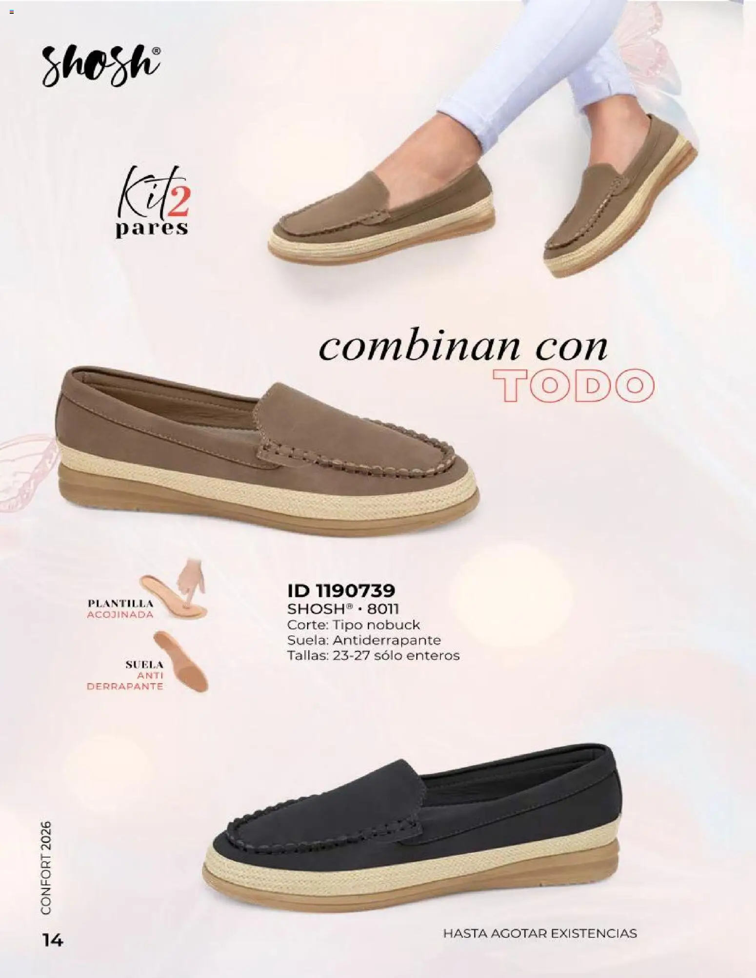 Nuevas ofertas de Price Shoes válidas en toda la República Mexicana desde el 24/08/2026. ¡Encuentra las mejores ofertas en Price Shoes catálogo Confort! | Página: 14