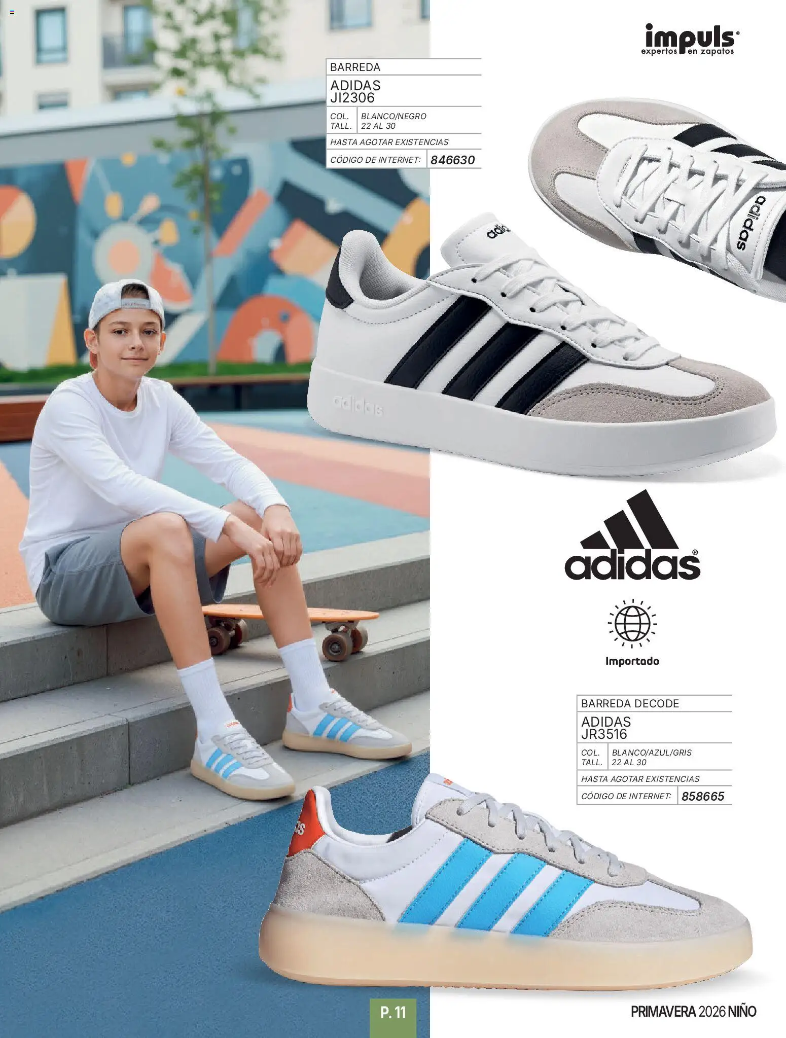Nuevas ofertas de Impuls válidas en toda la República Mexicana desde el 01.01.2026. ¡Encuentra las mejores ofertas en Impuls catálogo Niño! | Página: 13 | Productos: Zapatos