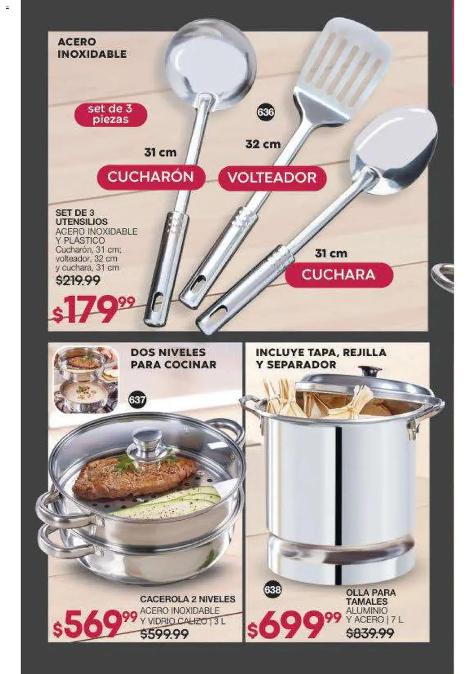 Nuevas ofertas de Fuller válidas en toda la República Mexicana desde el 16/09/2026. ¡Encuentra las mejores ofertas en Fuller campaña 12 2026! | Página: 177 | Productos: Cucharón, Rejilla, Cuchara, Olla
