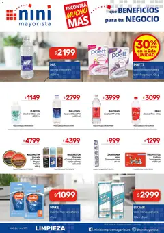 Vista previa NINI Mayorista catálogo válido desde el 14/09/2026 | Página: 14 | Productos: Pomada, Velas, Alcohol, Guantes