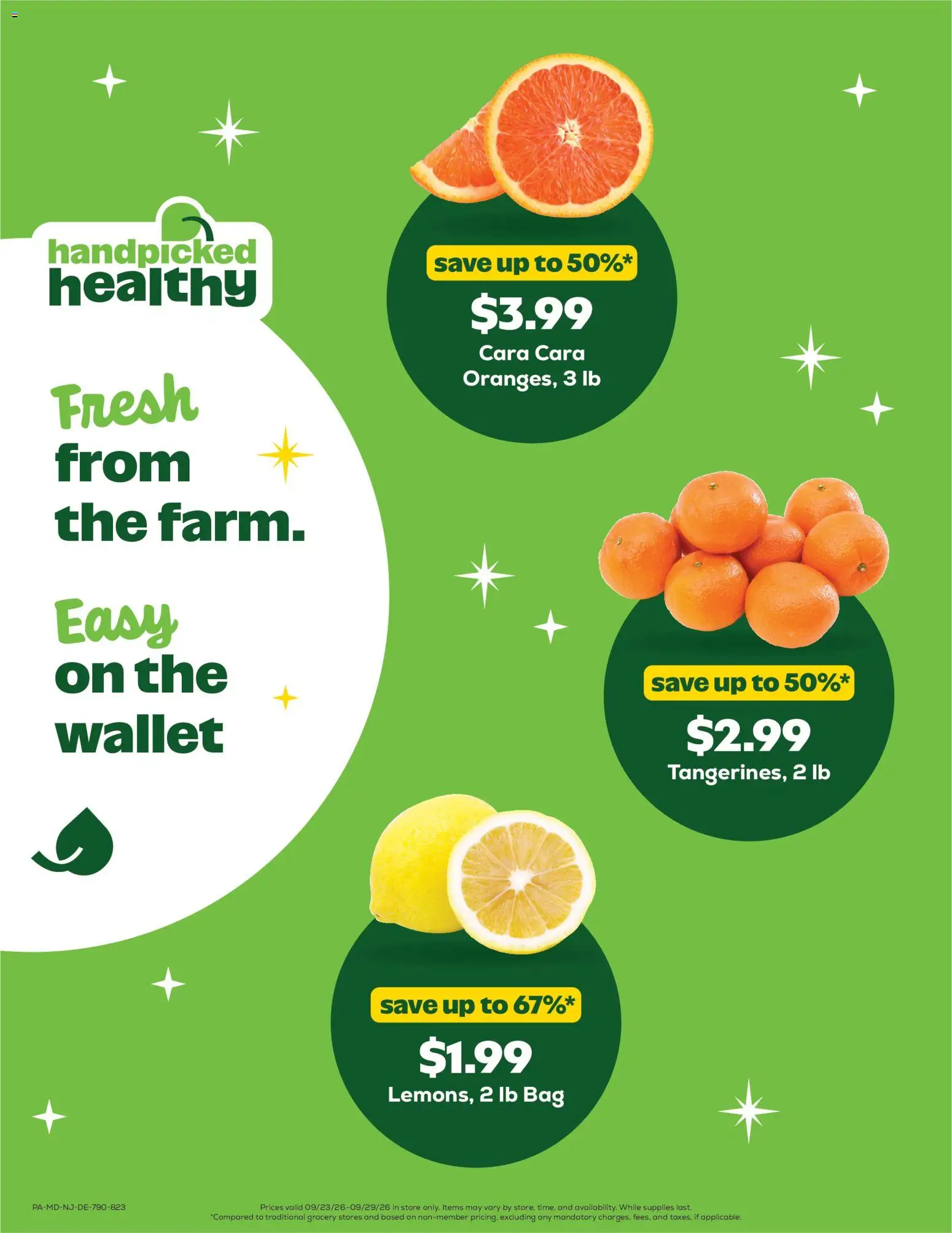 Grocery Outlet Weekly Ad - valid from 09/23/2026 | Page: 4 | Products: Wallet, Bag