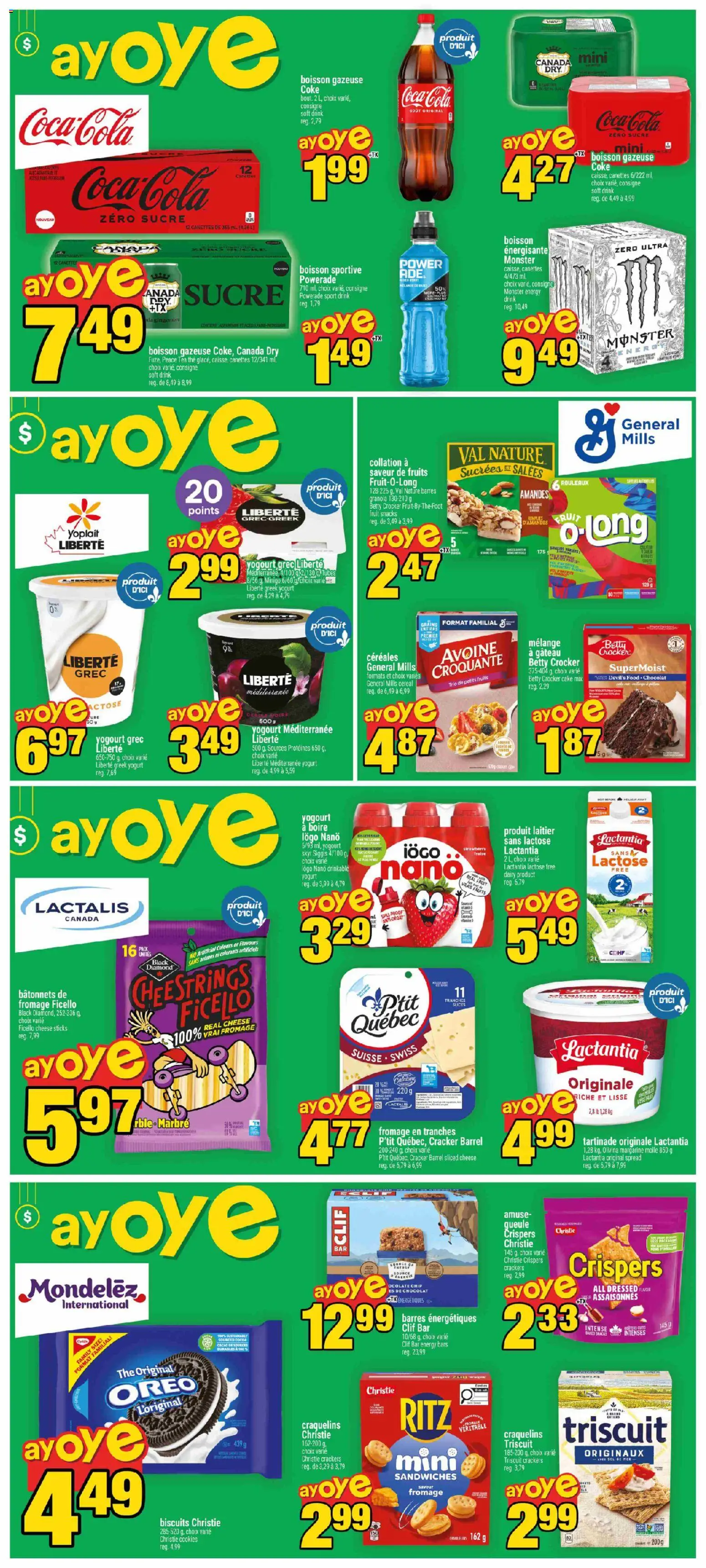 Super C flyer valid from Sep 3, 2026 | Page: 4 | Products: Tea, Cheese sticks, Grains, Spread