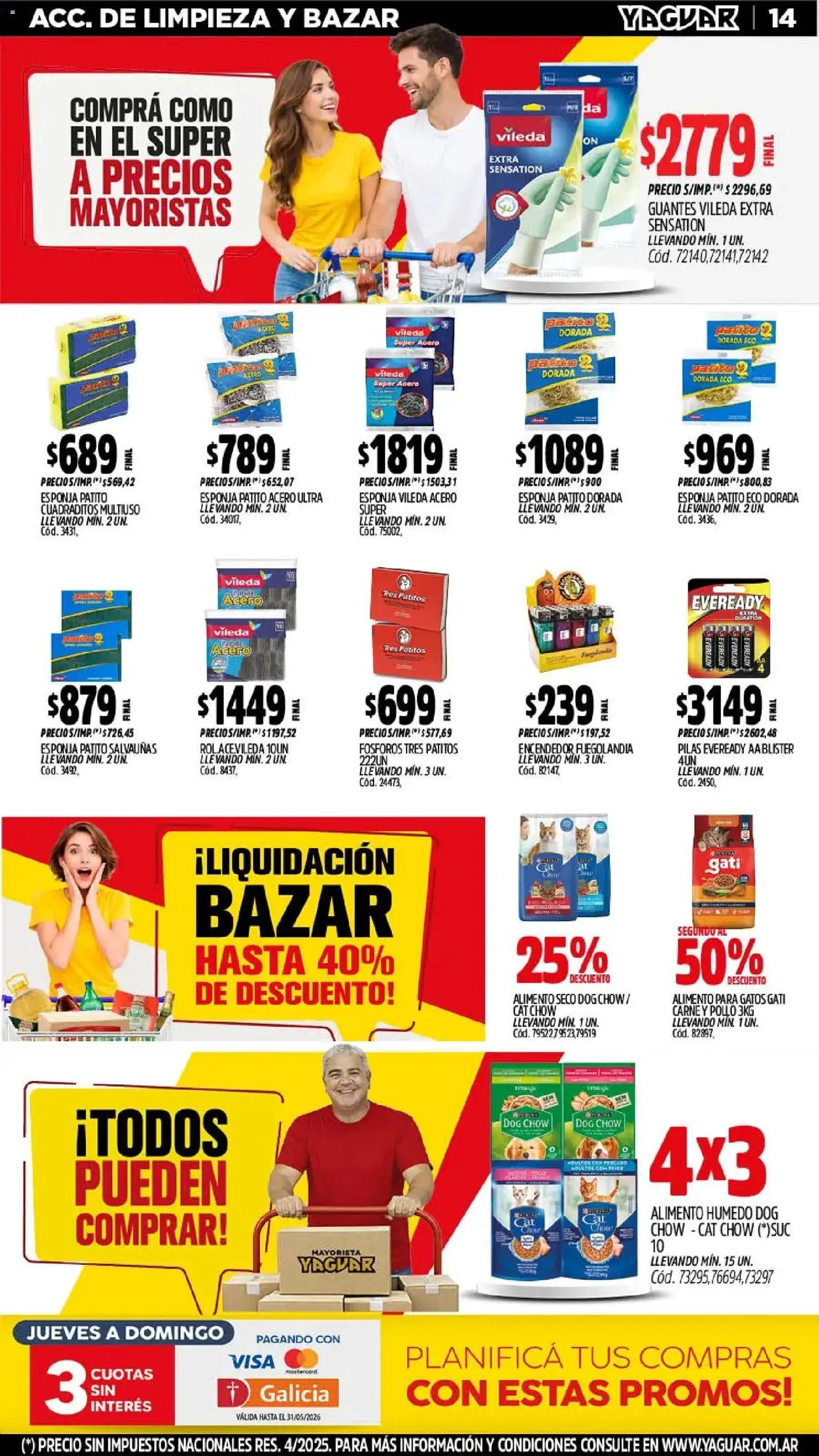 Yaguar - Oferta Semanal Neuquen │ válido desde el 04.05.2026 | Página: 14