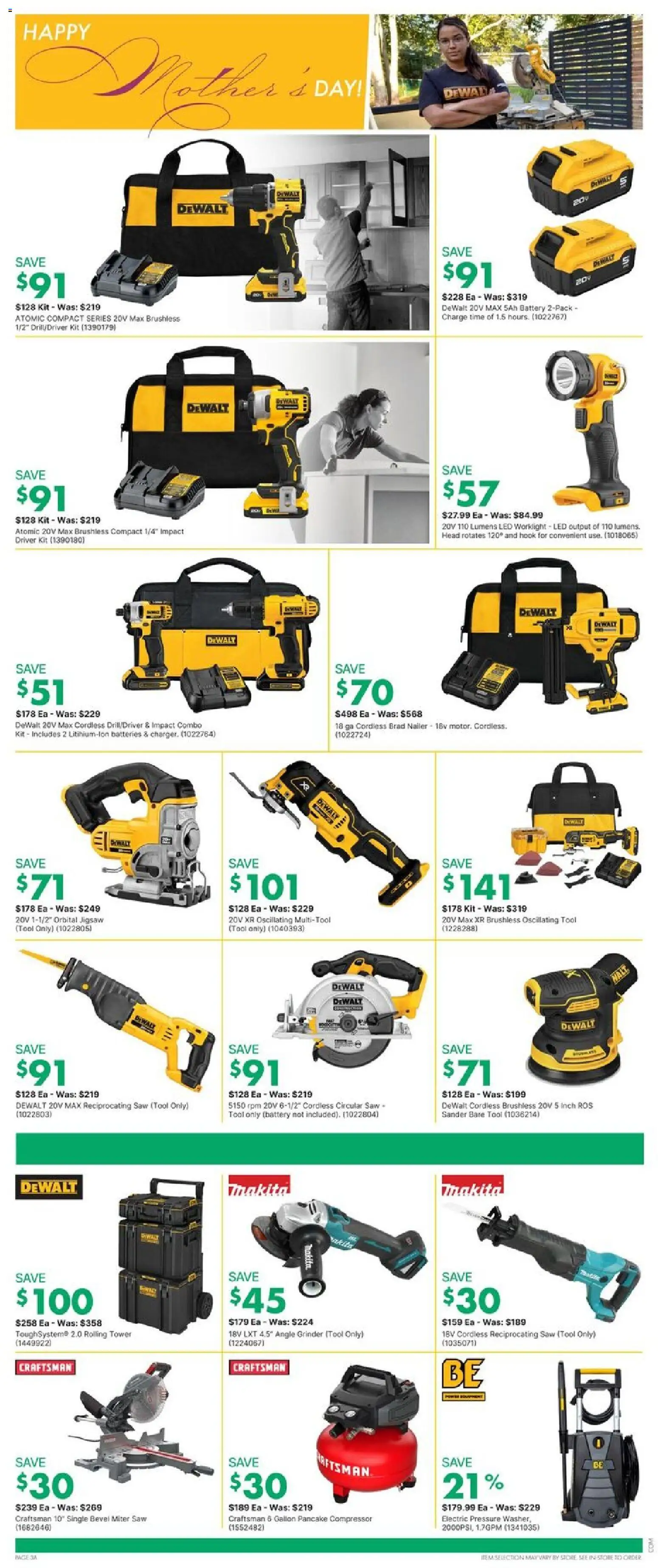 Kent flyer valid from 07.05.2026 | Page: 6 | Products: Grinder, Battery
