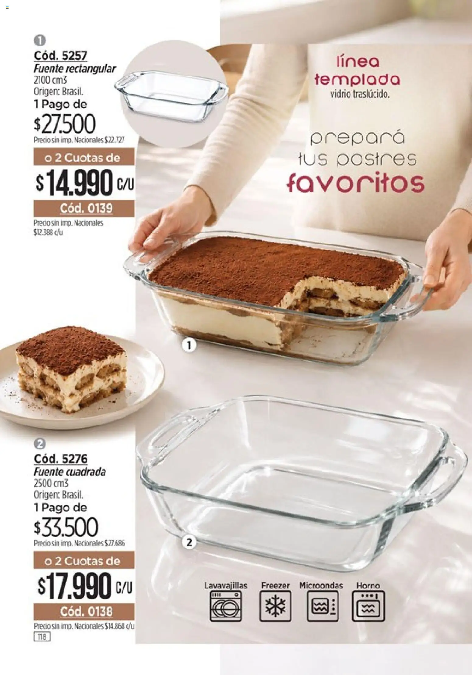 Catálogo Amodil Campaña 16 │ válido desde el 19/09/2026 | Página: 118 | Productos: Horno, Lavavajillas, Fuente, Microondas