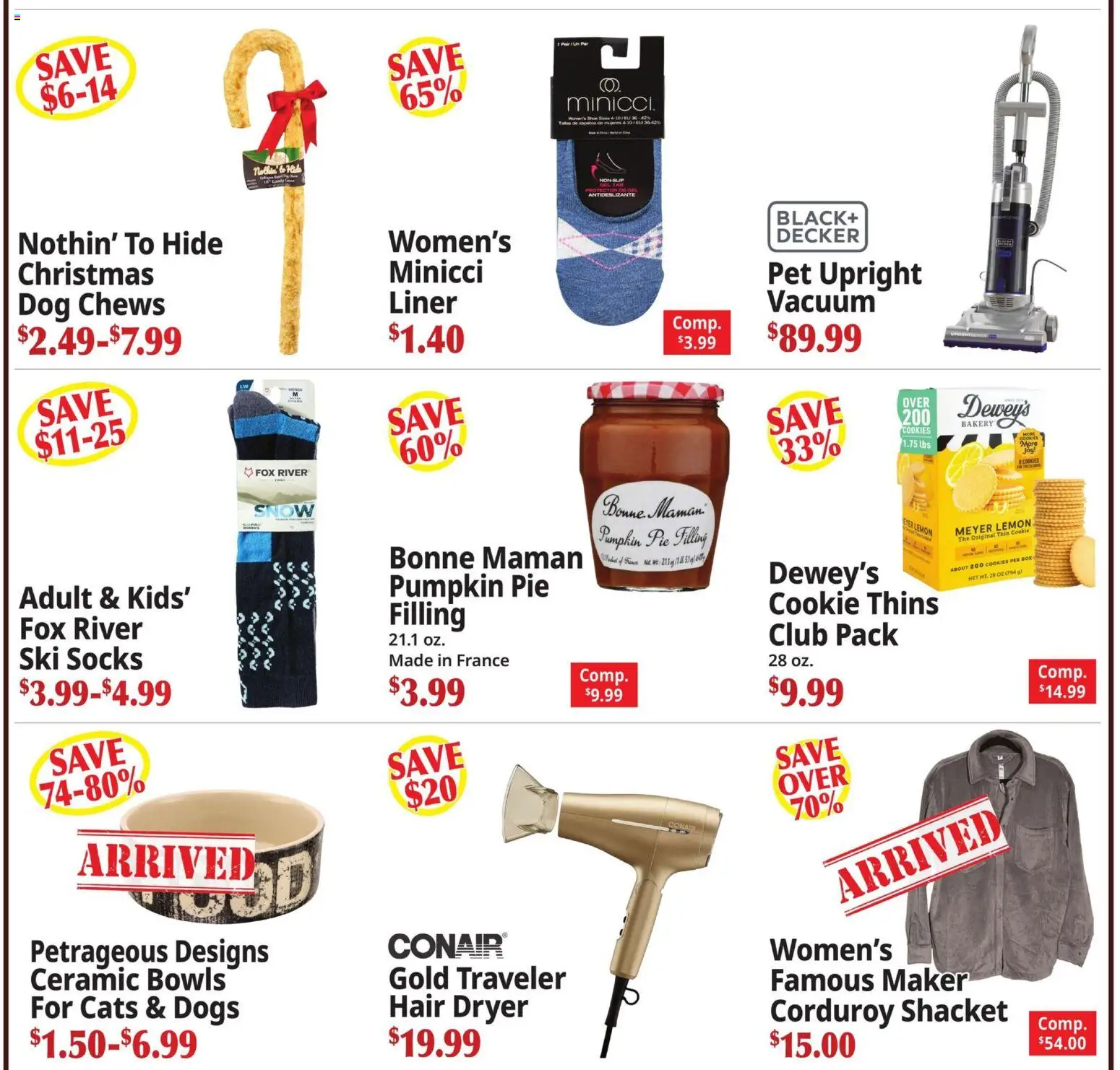 Ocean State Job Lot Coming Attractions - MA - valid from 09/10/2026 | Page: 5 | Products: Vacuum, Box, Cookies, Pumpkin Pie