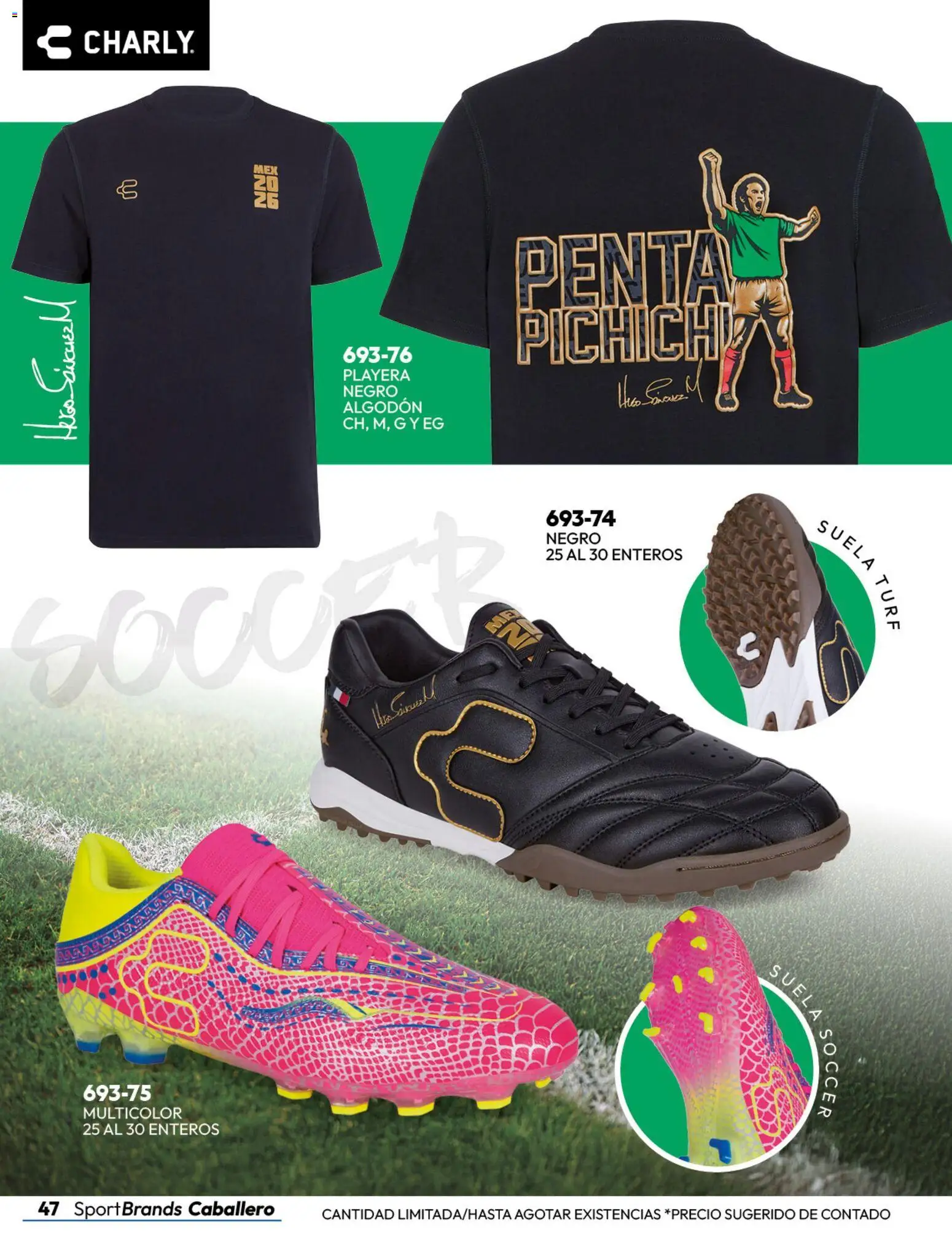 Nuevas ofertas de Cklass válidas en toda la República Mexicana desde el 08/07/2026. ¡Encuentra las mejores ofertas en Cklass catálogo Sportbrands caballero! | Página: 54 | Productos: Algodón, Playera