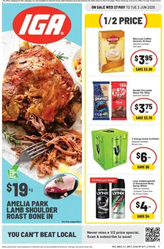 Preview of IGA catalogue WA Medium Metro - valid from 27.05.2026