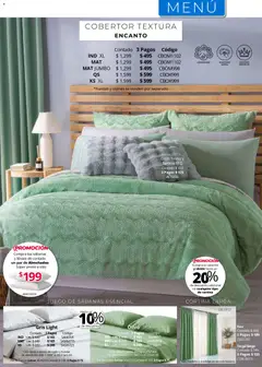 Vista previa de Colchas Concord catálogo, nuevo folleto de la tienda, válido en México a partir del 01.05.2026 | Página: 341