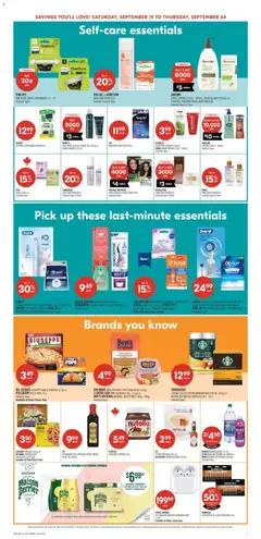 Preview of Shoppers weekly flyer / circulaire from shop Shoppers valid from Sep 19, 2026 | Page: 18