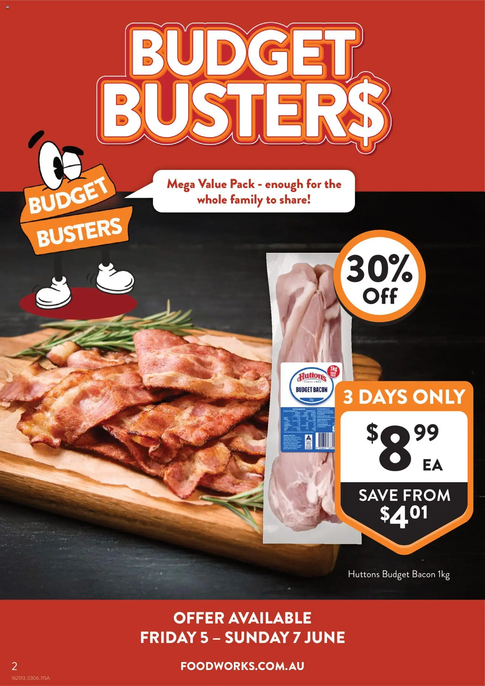 Foodworks catalogue - valid from 03.06.2026 | Page: 2 | Products: Bacon
