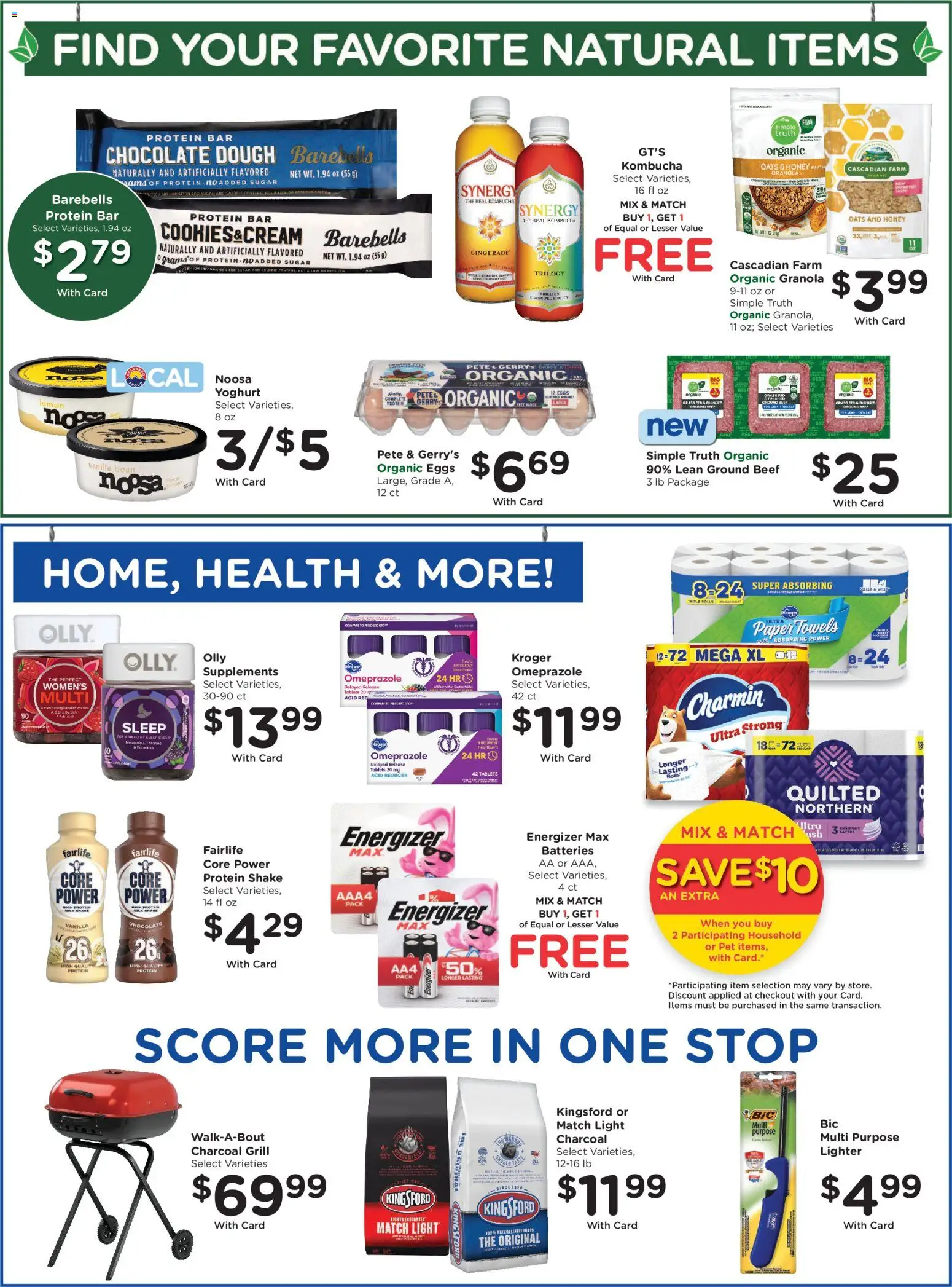 King Soopers Weekly Ad - valid from 08/12/2026 | Page: 8 | Products: Charcoal, Chocolate, Lighter, Vanilla