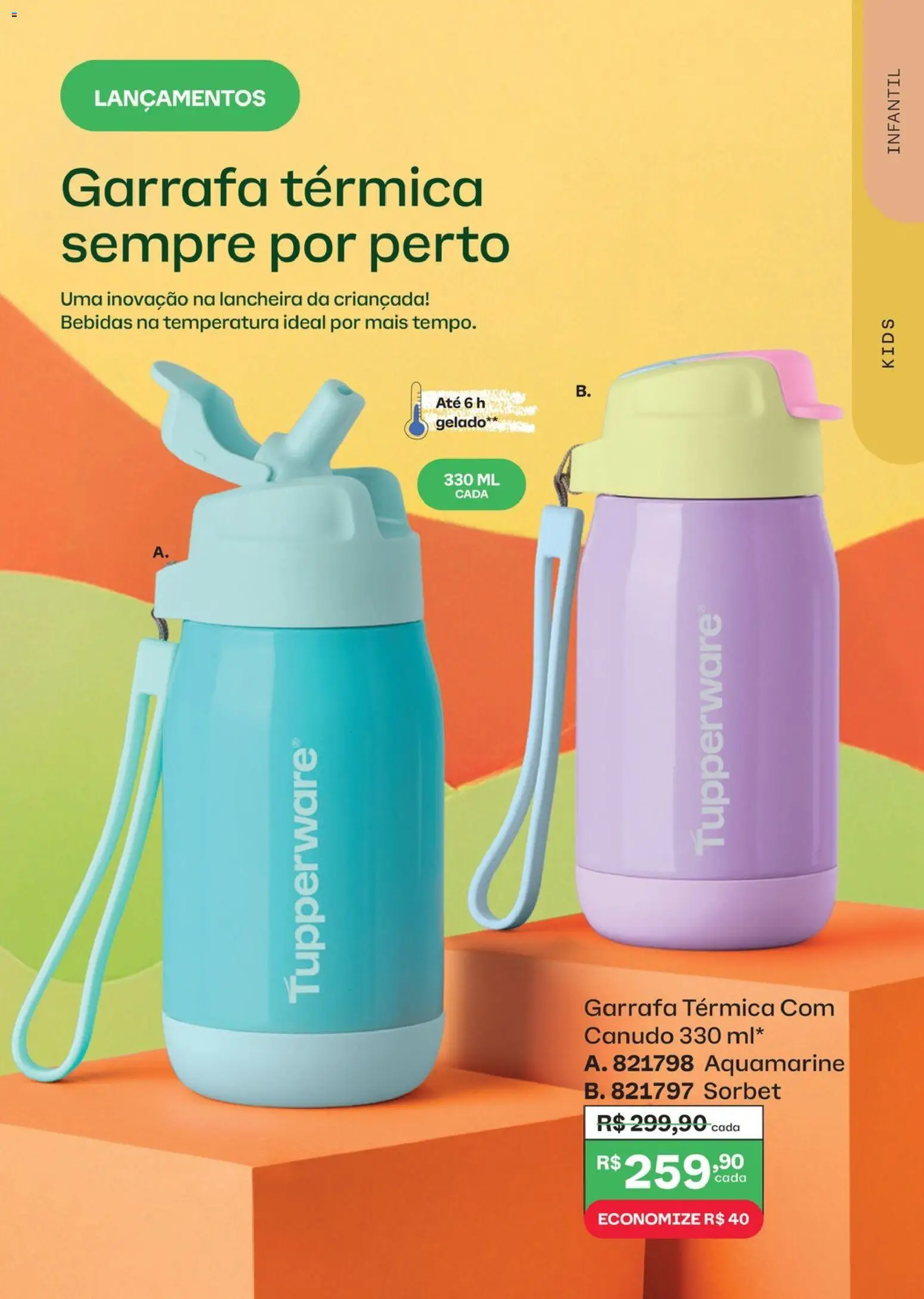 Tupperware Folheto - válido de 01/10/2026 | Página: 67 | Produtos: Lancheira, Garrafa térmica, Bebidas
