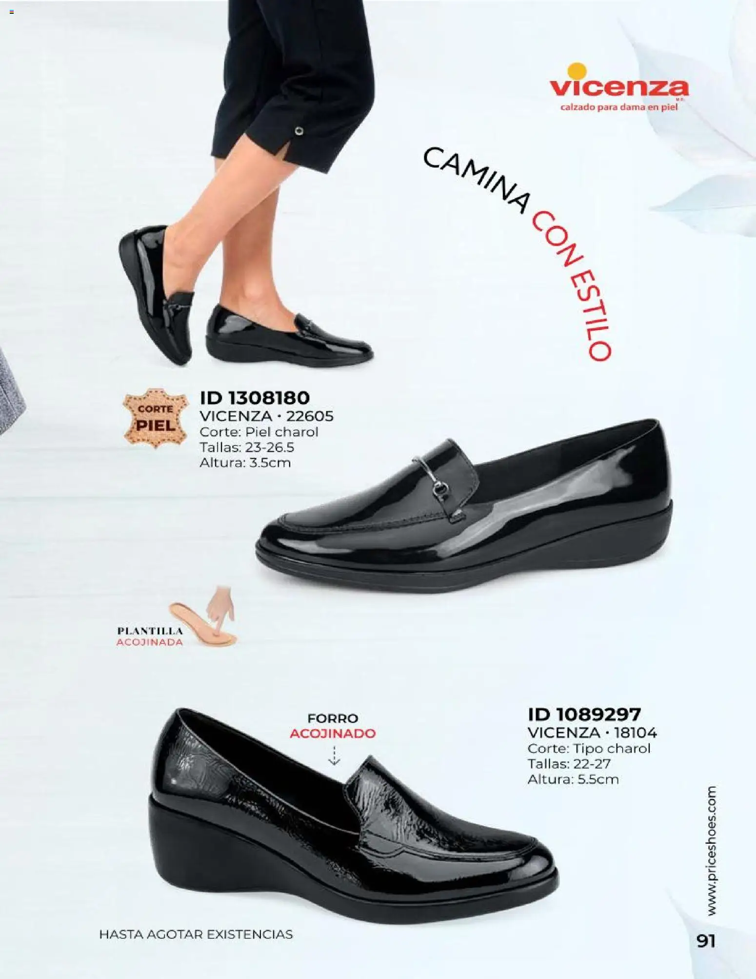 Nuevas ofertas de Price Shoes válidas en toda la República Mexicana desde el 24/08/2026. ¡Encuentra las mejores ofertas en Price Shoes catálogo Confort! | Página: 91