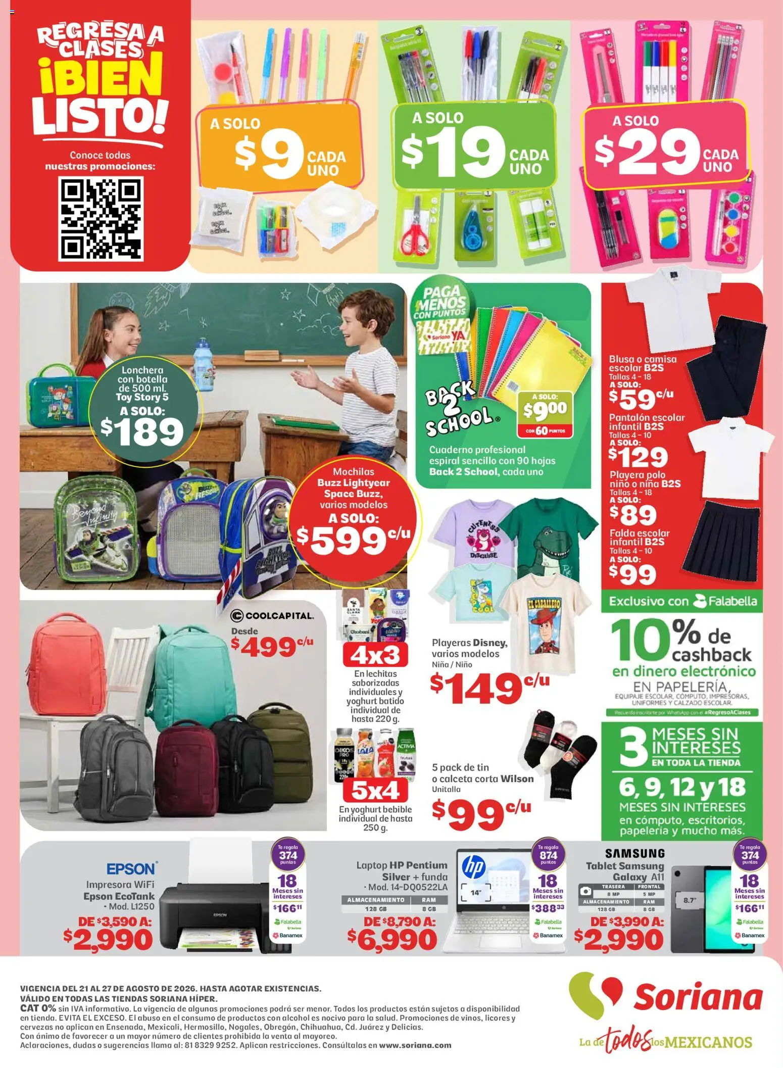 Nuevas ofertas de Soriana válidas en toda la República Mexicana desde el 21/08/2026. ¡Encuentra las mejores ofertas en Soriana folleto! | Página: 8