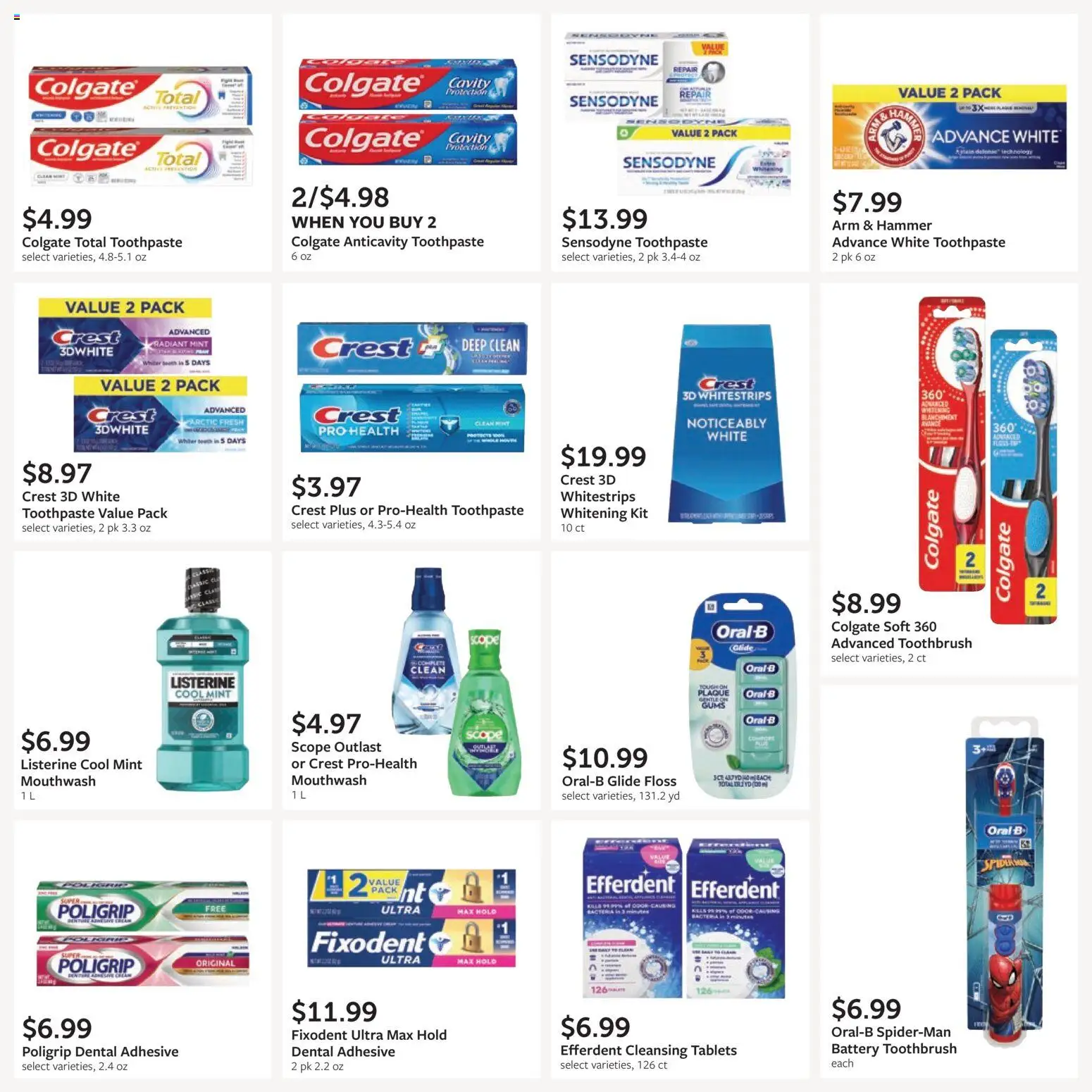 Fareway Monthly Ad - valid from 09/28/2026 | Page: 29 | Products: Adhesive, Hammer, Toothbrush, Mouthwash