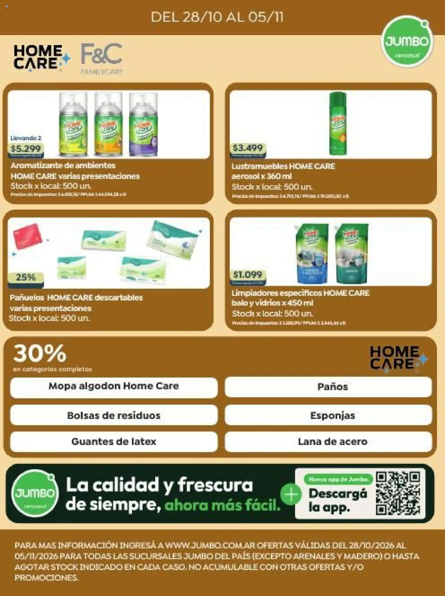 Jumbo - Especial Marcas Propias │ válido desde el 28/10/2026 | Página: 9