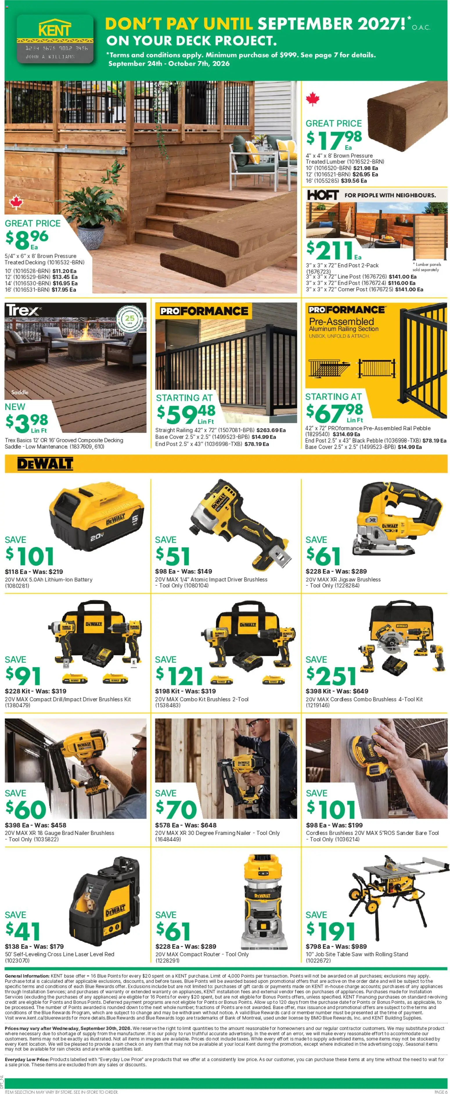 Kent flyer valid from Sep 24, 2026 | Page: 7 | Products: Jigsaw, Table, Battery