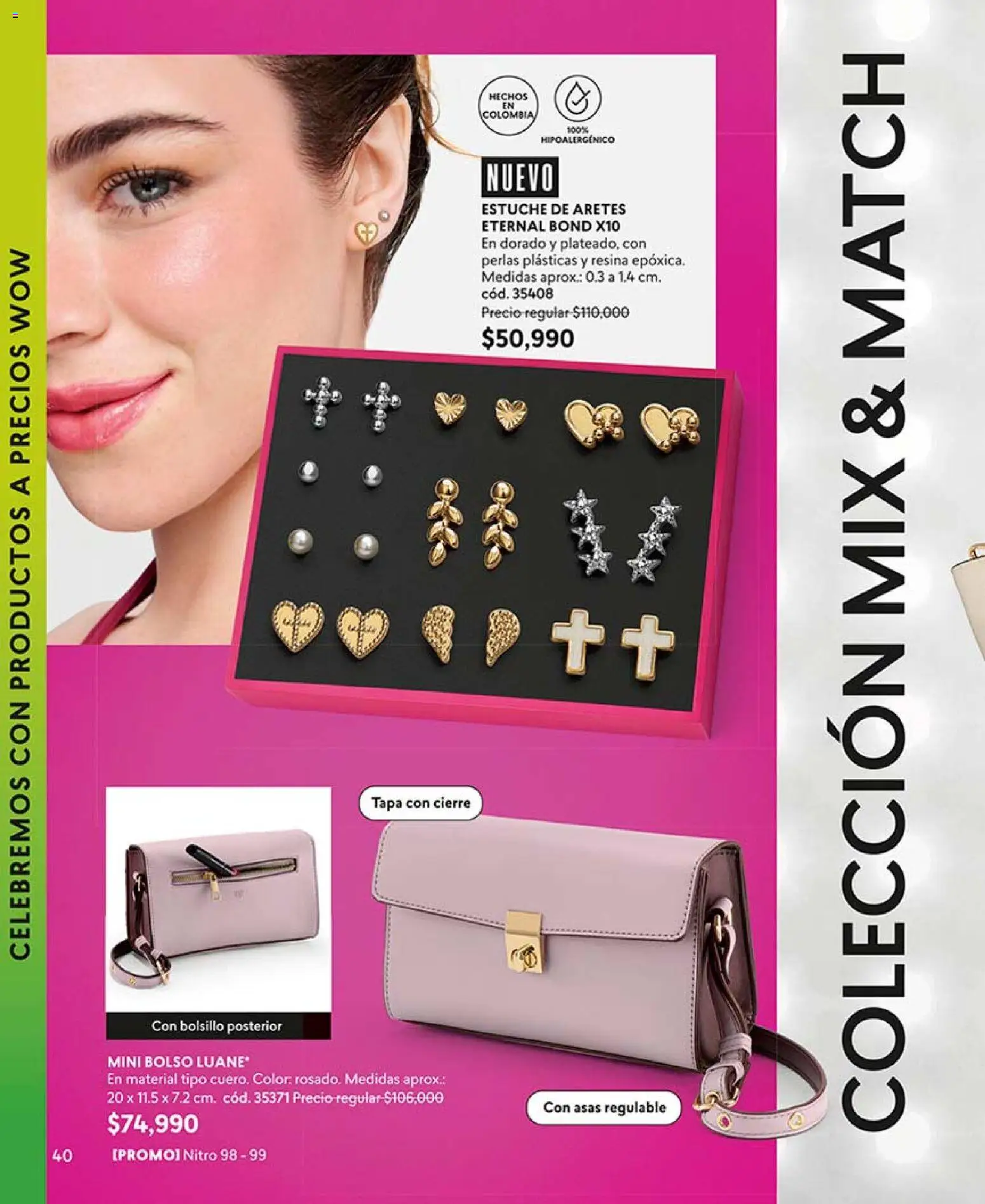 CyZone revista - valida desde el 17.07.2026 | Página: 52 | Productos: Bolso, Estuche, Aretes