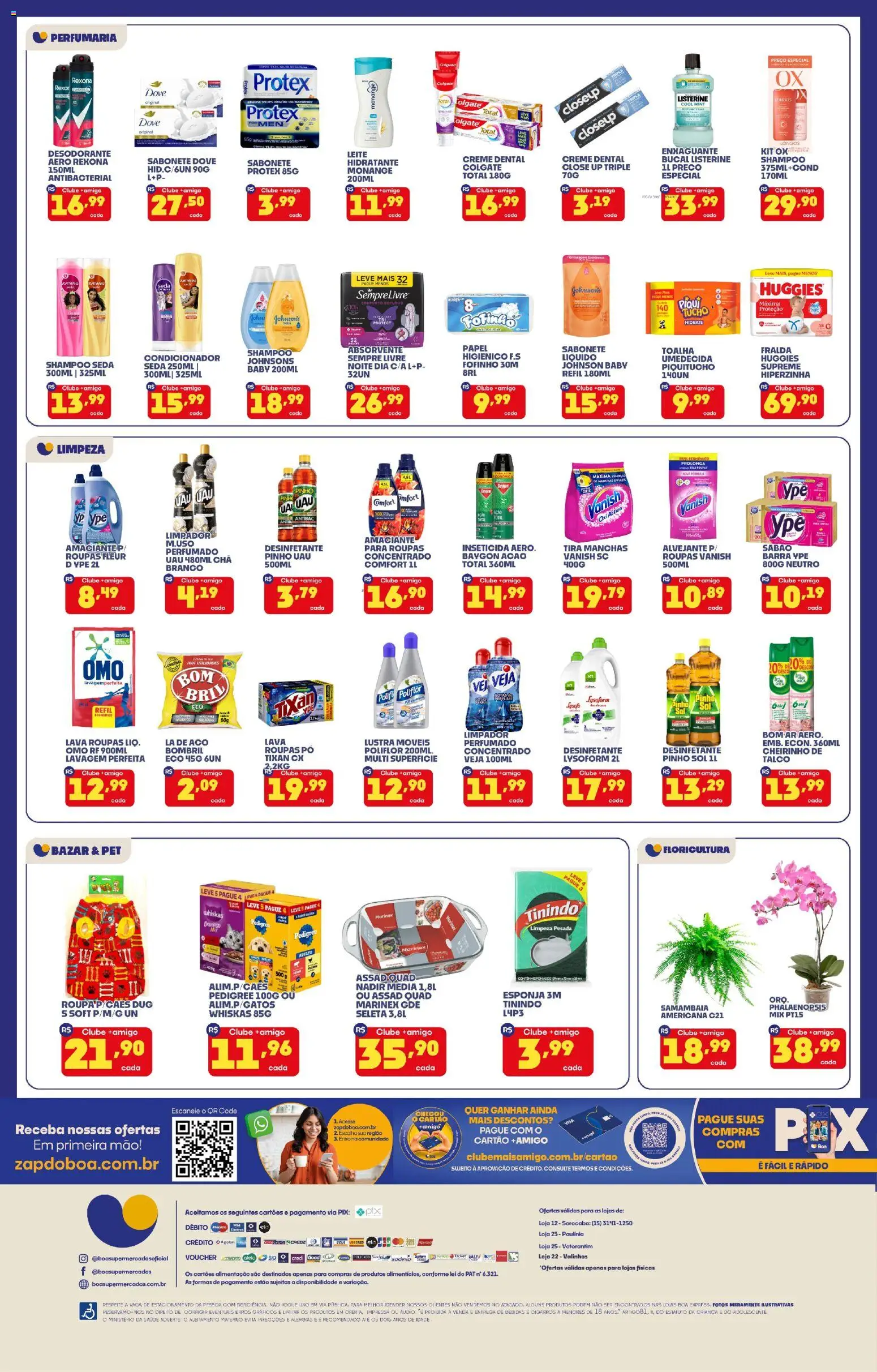 Boa Supermercados Folheto - válido de 29.05.2026 | Página: 4 | Produtos: Esponja, Desodorante, Leite, Creme