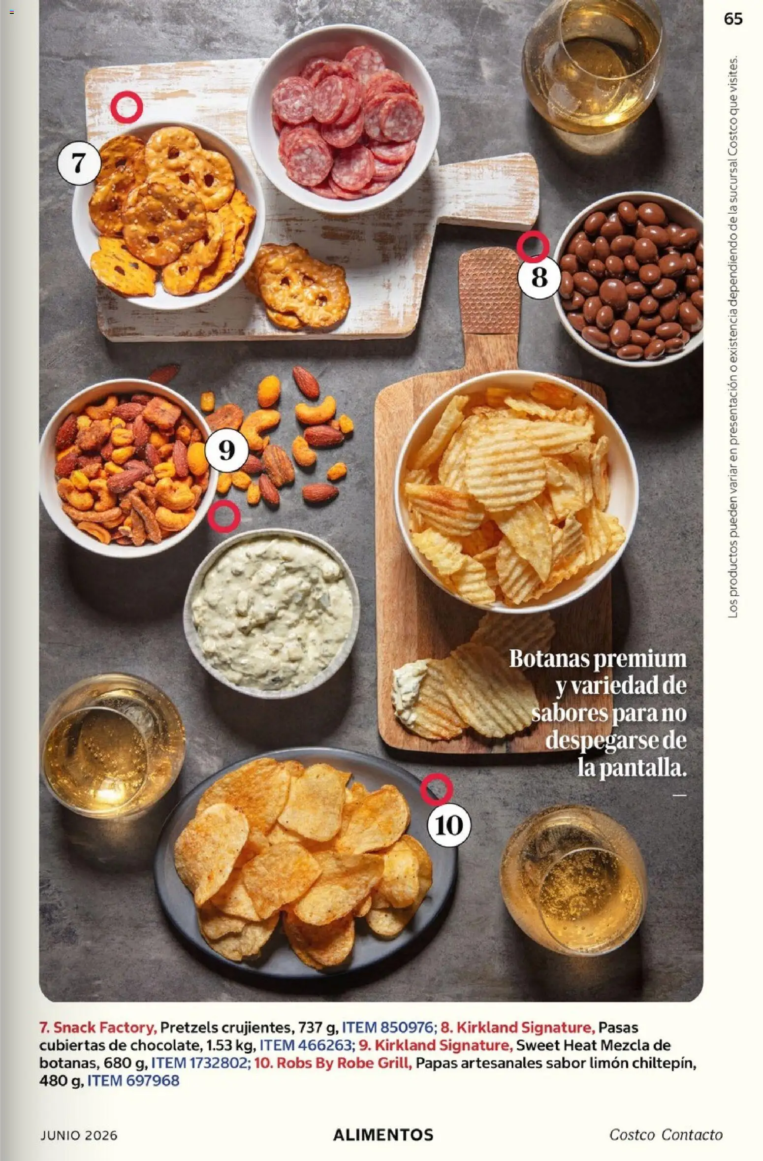 Nuevas ofertas de Costco válidas en toda la República Mexicana desde el 01.06.2026. ¡Encuentra las mejores ofertas en Costco Revista Junio 2026! | Página: 65 | Productos: Limón