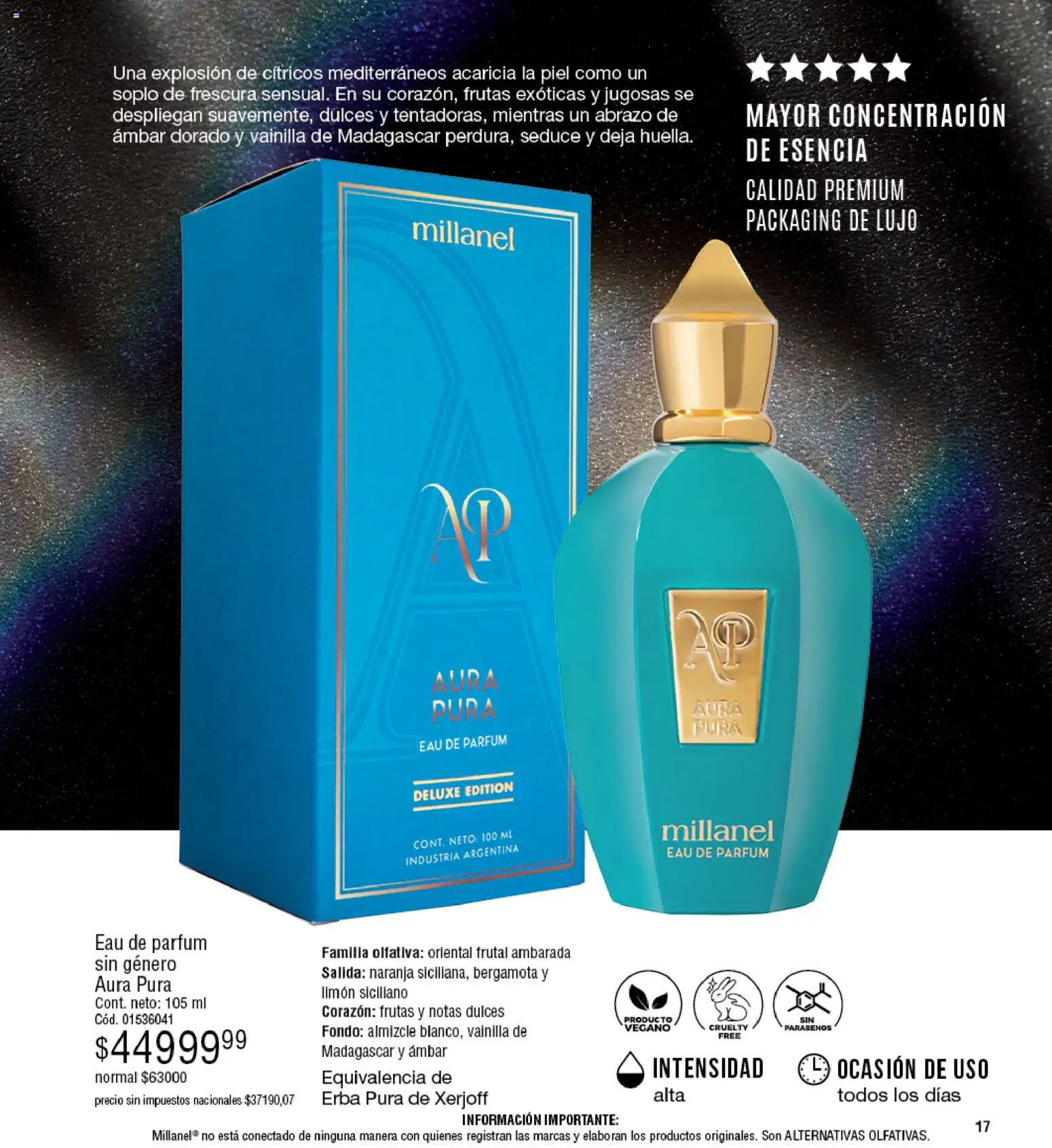 Millanel - Catálogo │ válido desde el 30/03/2026 | Página: 17 | Productos: Vainilla, Cítricos, Dulces, Limón