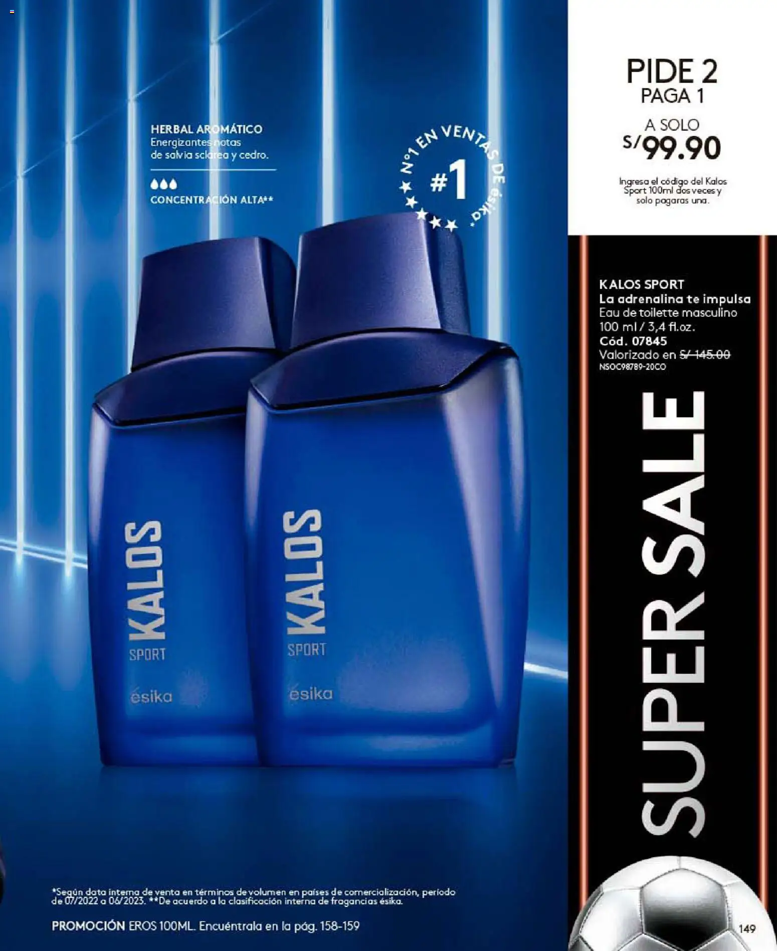 Catálogo Ésika válido desde 30.05.2026 | Página: 149 | Productos: Té, EAU de Toilette