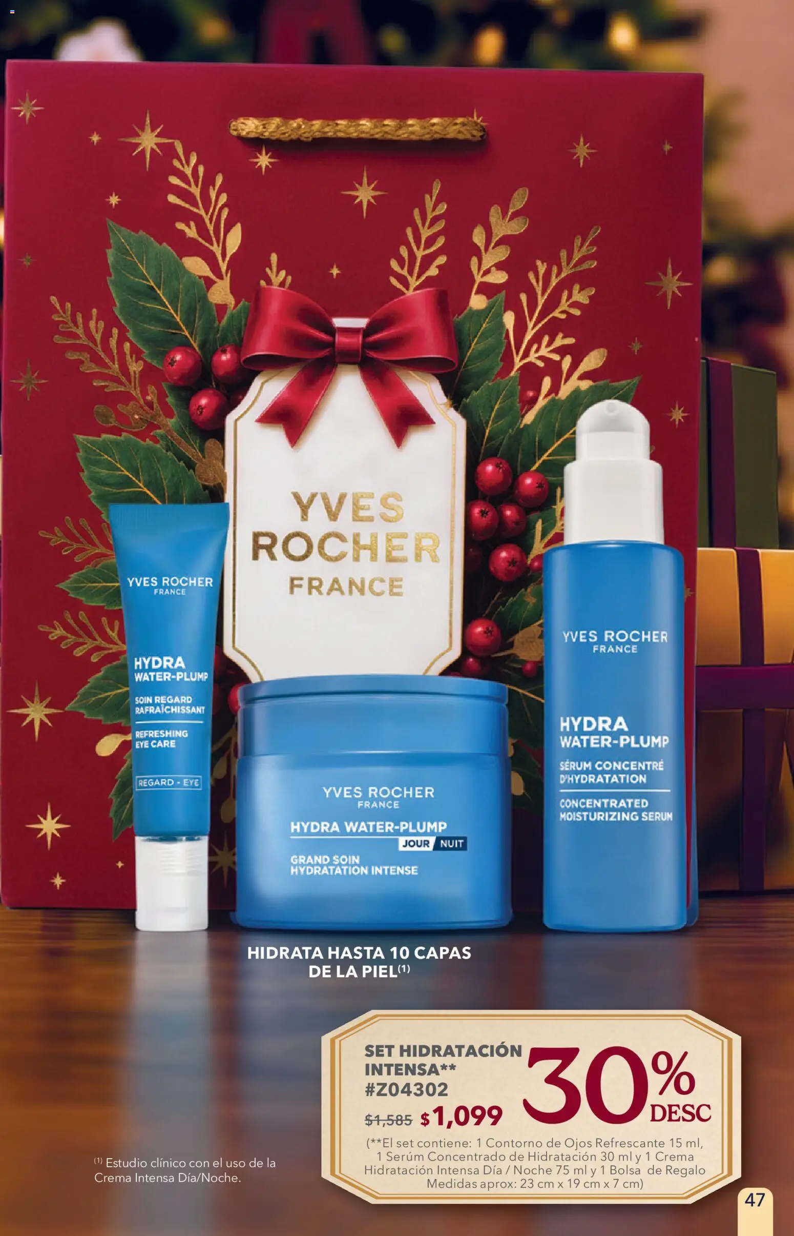 Nuevas ofertas de Yves Rocher válidas en toda la República Mexicana desde el 27/10/2026. ¡Encuentra las mejores ofertas en Yves Rocher campaña 15 2026! | Página: 47