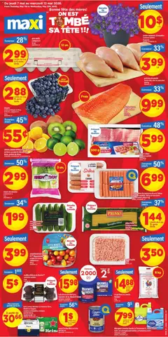 Preview of Maxi weekly flyer / circulaire from shop Maxi valid from 07.05.2026