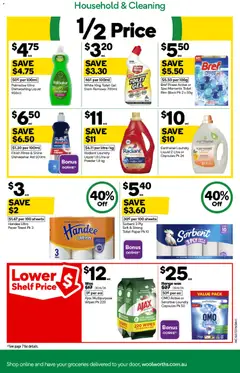 Preview of Woolworths catalogue - valid from 15/07/2026 | Page: 41 | Products: Shelf, Powder, Plant, Dishwasher