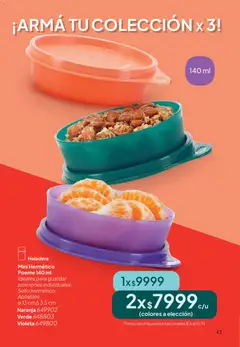 Vista previa Tupperware Folleto válido desde el 28.04.2026 | Página: 44 | Productos: Heladera