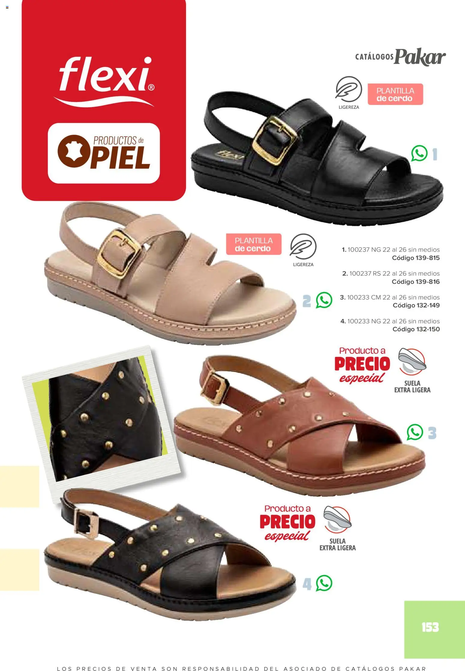 Nuevas ofertas de SC Pakar válidas en toda la República Mexicana desde el 30/01/2026. ¡Encuentra las mejores ofertas en SC Pakar catálogo Primavera / Verano! | Página: 153 | Productos: Cerdo