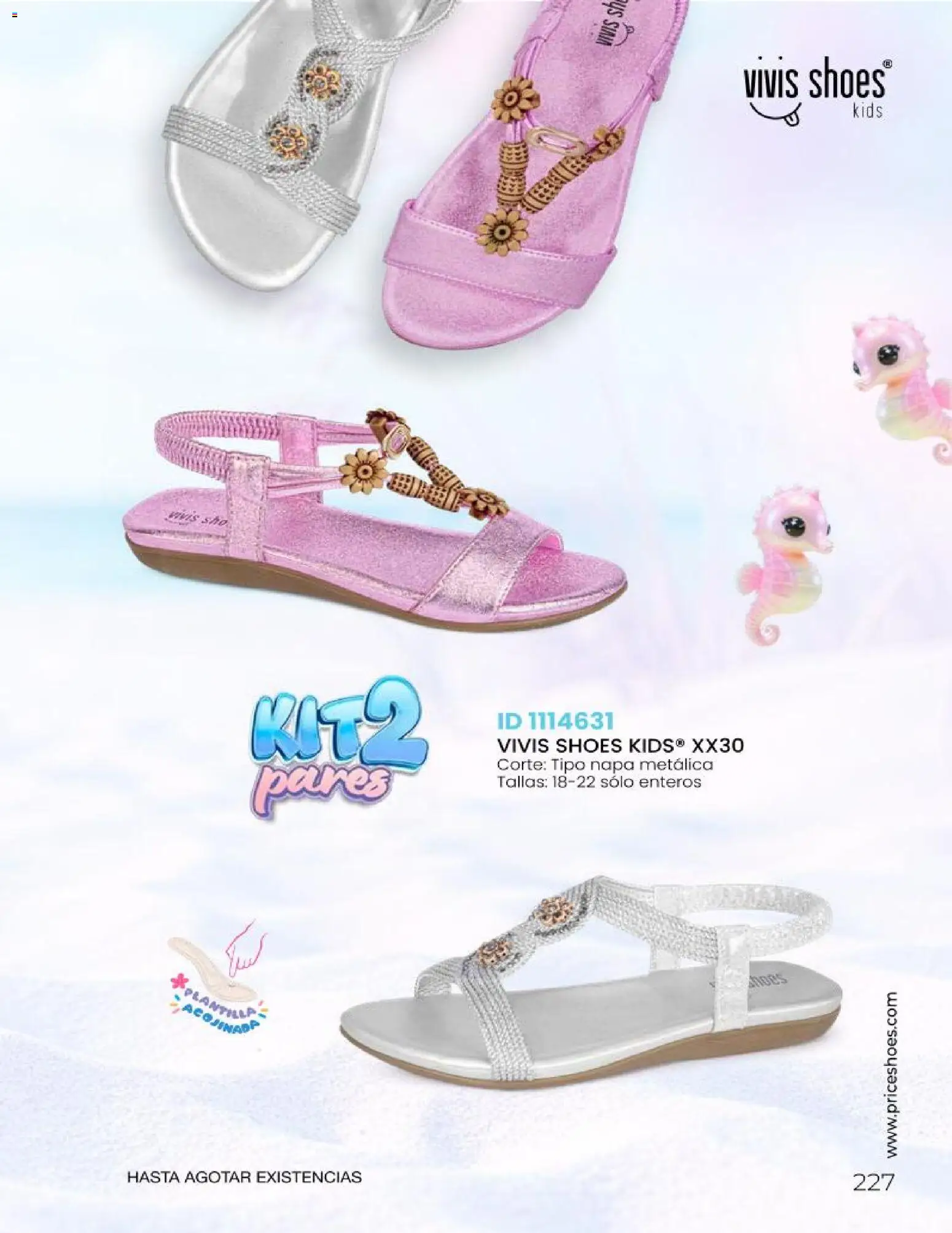 Nuevas ofertas de Price Shoes válidas en toda la República Mexicana desde el 23/06/2026. ¡Encuentra las mejores ofertas en Price Shoes catálogo Sandalias 2026! | Página: 227