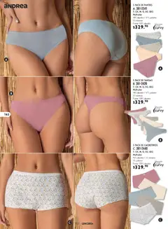 Vista previa de Andrea catálogo Lencería & vestir interior, nuevo folleto de la tienda, válido en México a partir del 24.05.2026 | Página: 22 | Productos: Algodón, Lenceria