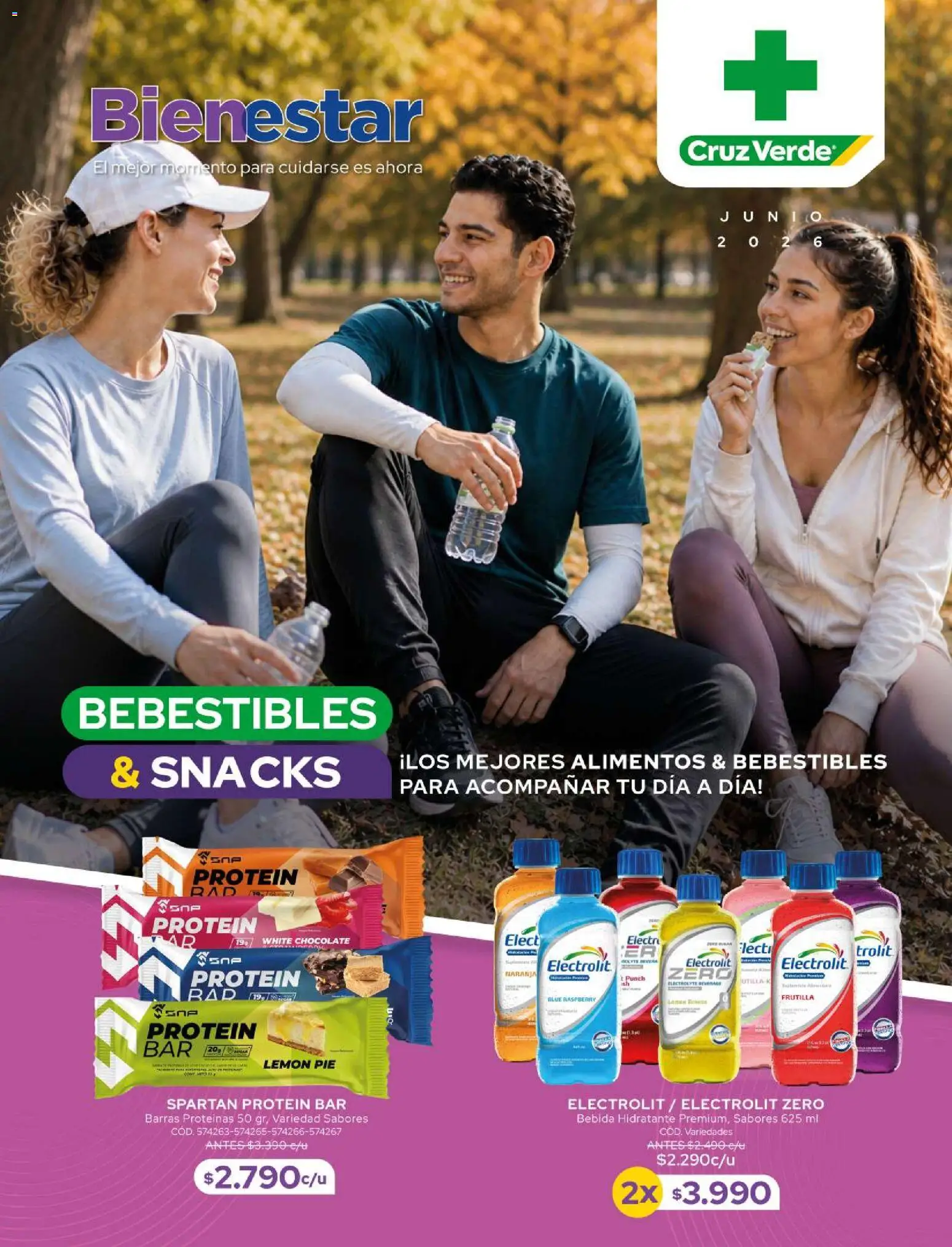 Cruz Verde - Bebestibles y Snacks │ válido desde el 01.06.2026 | Página: 1 | Productos: Chocolate, Frutilla