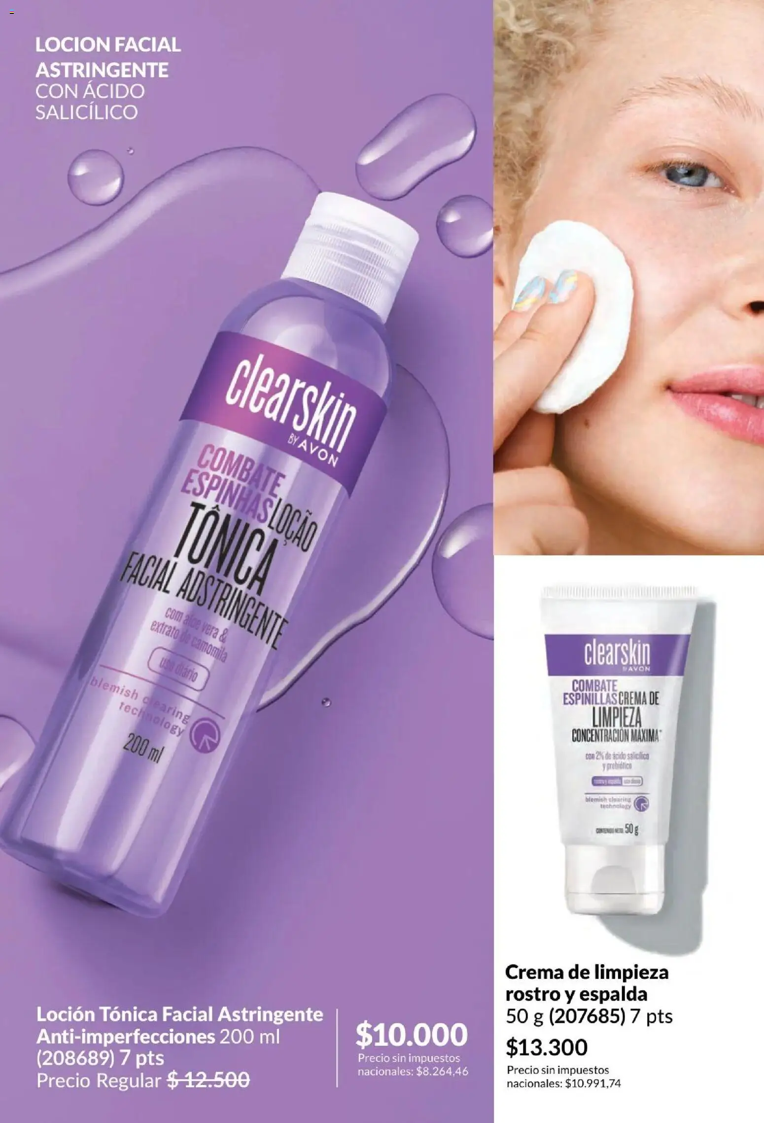 Avon -  Campaña 6/2026 │ válido desde el 01.06.2026 | Página: 138 | Productos: Crema de limpieza, Loción, Crema