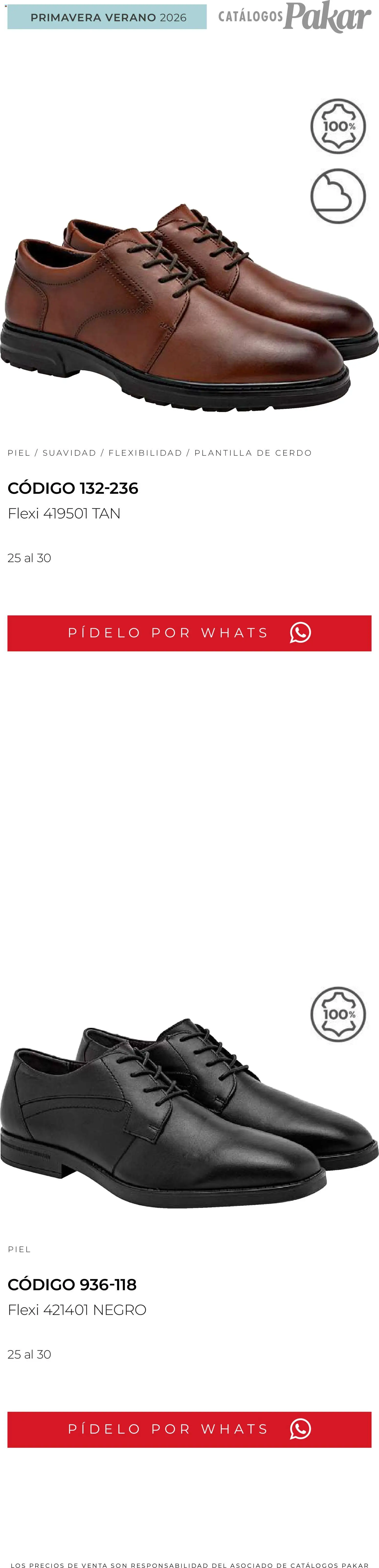 Nuevas ofertas de SC Pakar válidas en toda la República Mexicana desde el 04/03/2026. ¡Encuentra las mejores ofertas en SC Pakar catálogo Flexi PV26! | Página: 230 | Productos: Cerdo