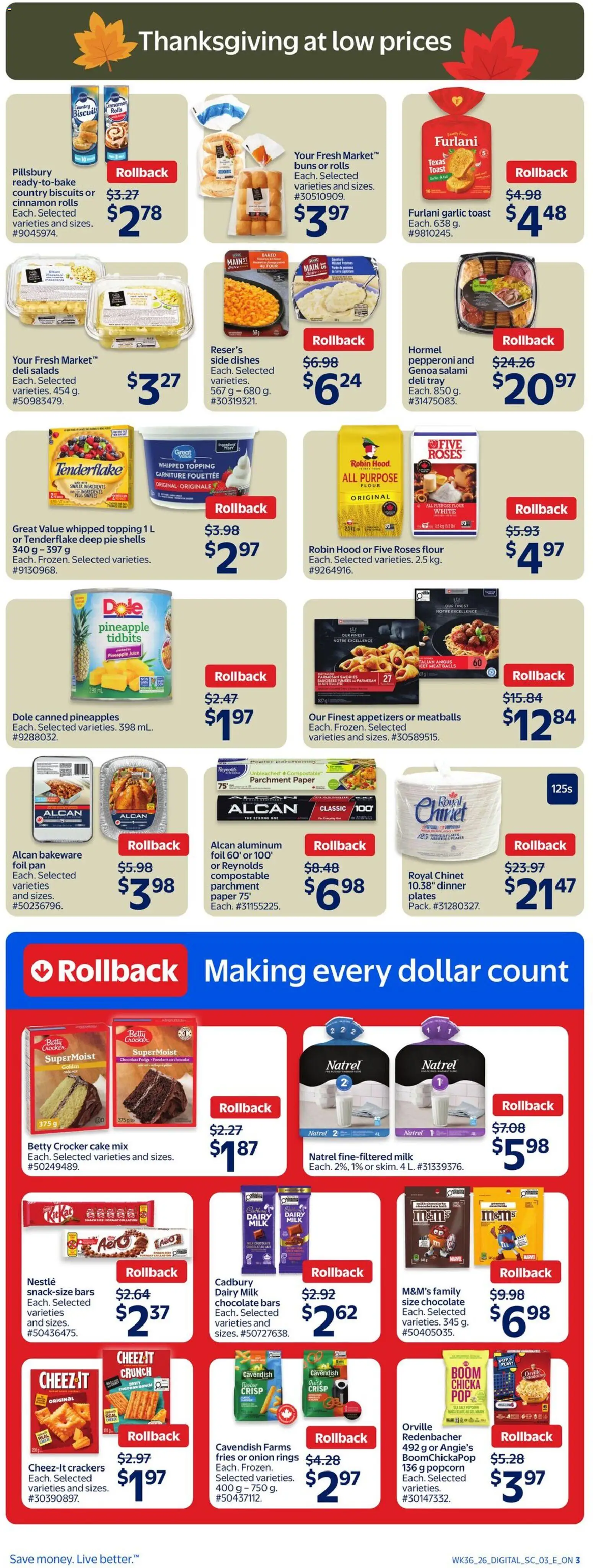 Walmart flyer valid from Oct 1, 2026 | Page: 14