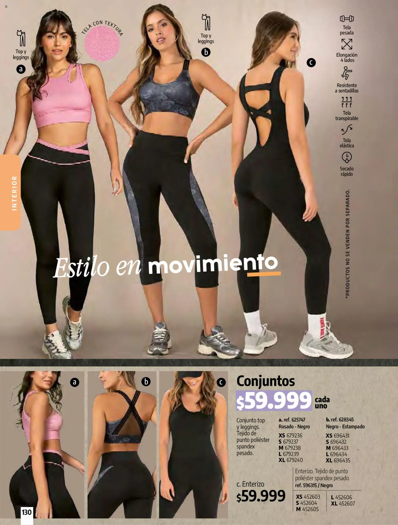 Pacifika revista - valida desde el 01.03.2026 | Página: 132 | Productos: Top, Conjunto, Enterizo