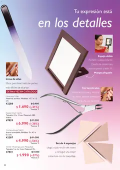 Oriflame Catálogo válido desde el 09.05.2026 | Página: 28 | Productos: Lima, Mango, Espejo, Maquillaje